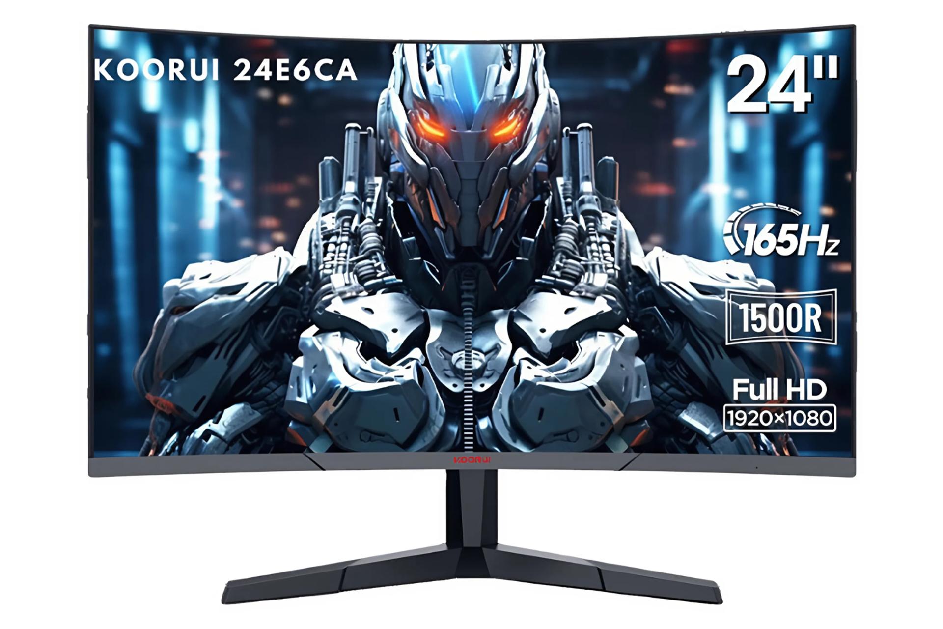 رزولوشن و کیفیت تصویر مانیتور کووری 24 اینچ مدل 24E6CA