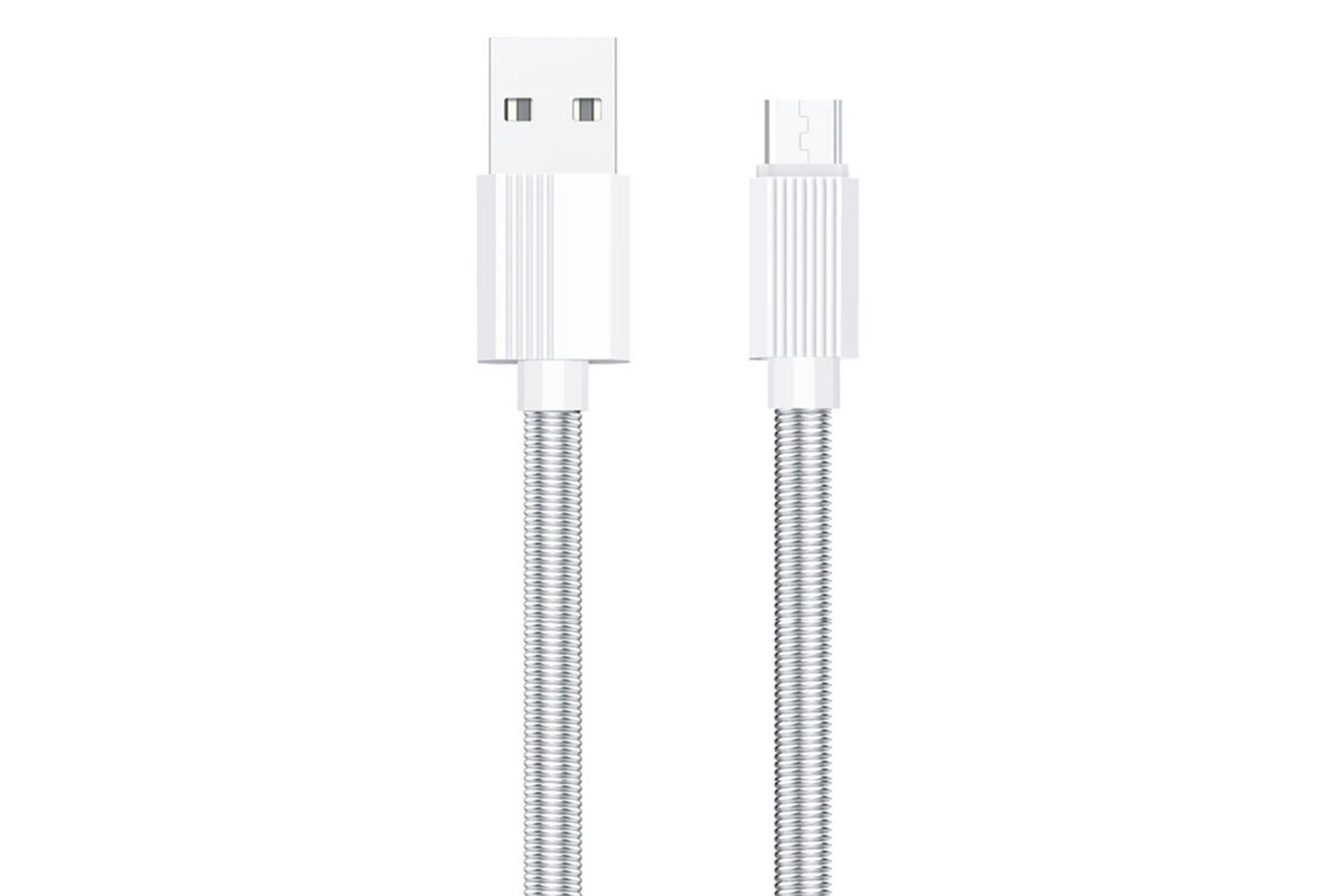 کانکتور و اتصال کابل شارژ USB بیوا Type-A به Micro-USB مدل C-19V با طول 1.2 متر