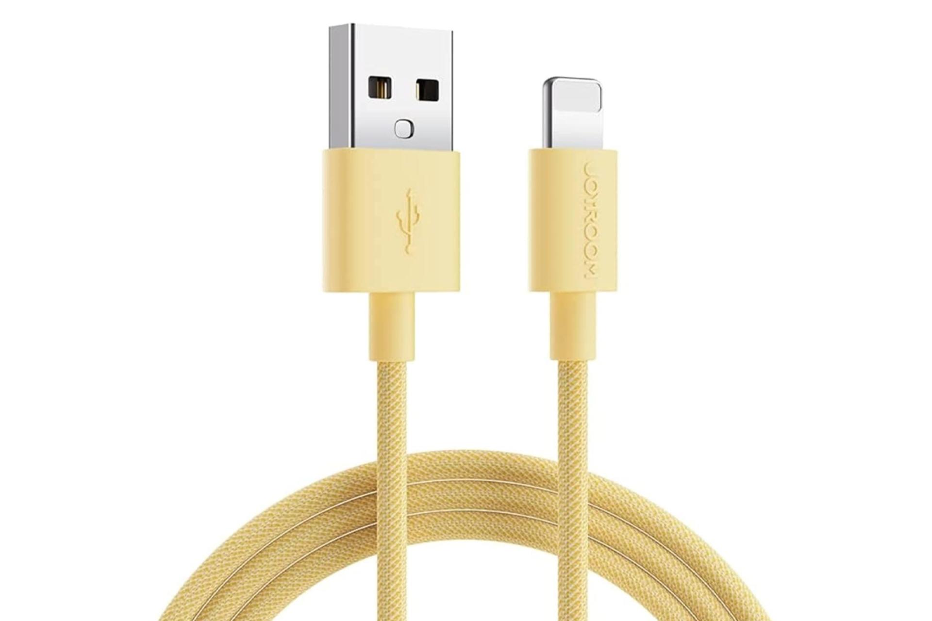 کانکتور و اتصال کابل شارژ USB جوی روم Type-A به Lightning مدل JR-M13