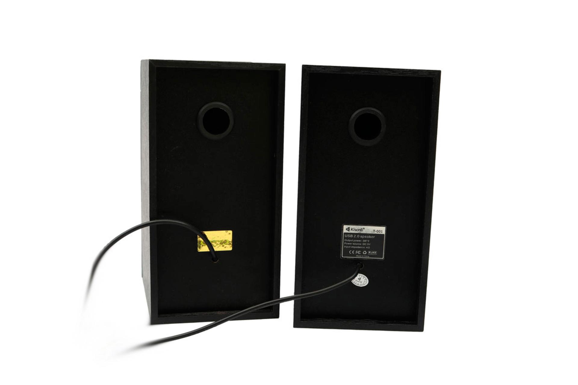نمای پشت و بدنه اسپیکر کیسونلی T-001