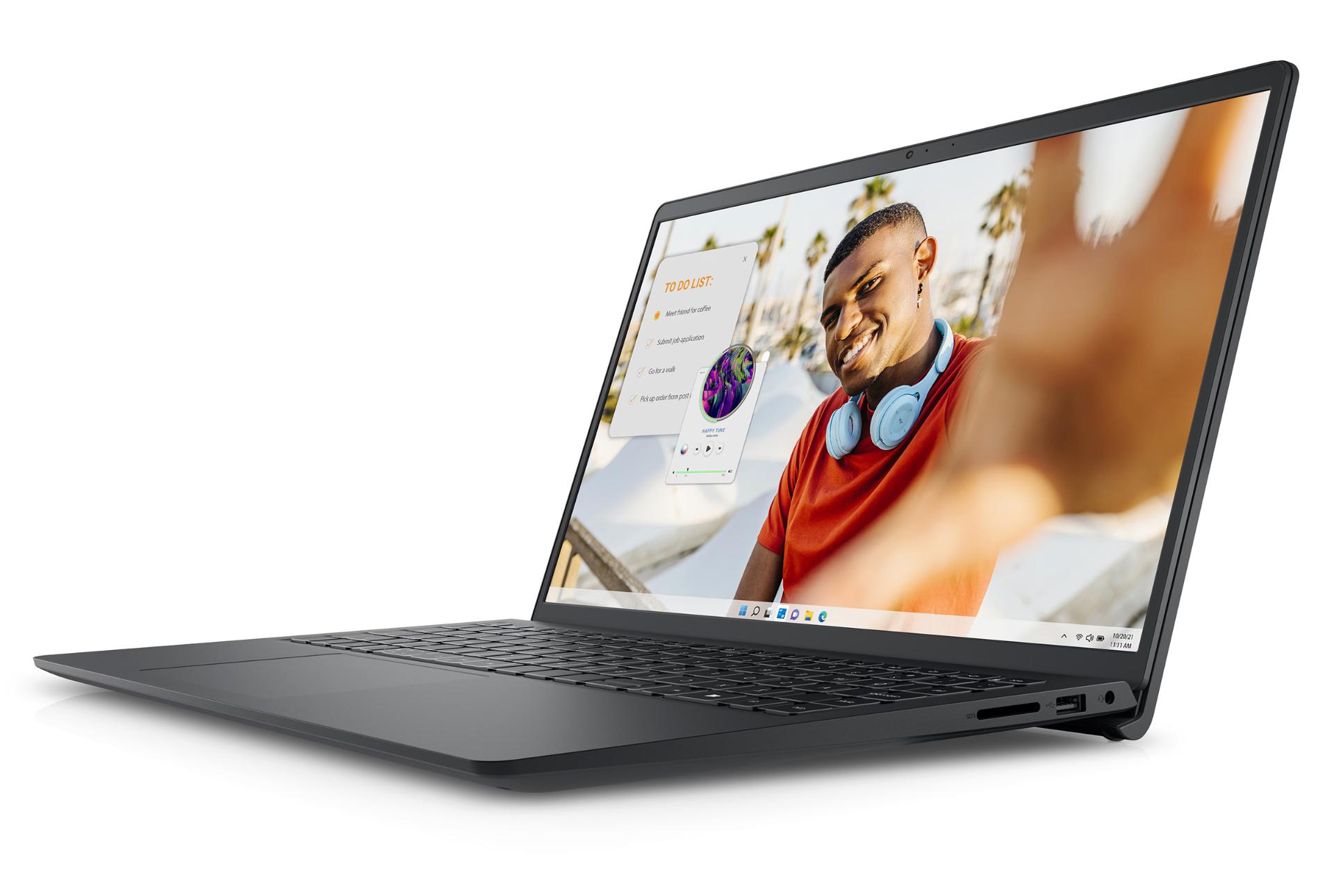 لپ تاپ دل Dell Inspiron 15 3535 نمای جلو و راست