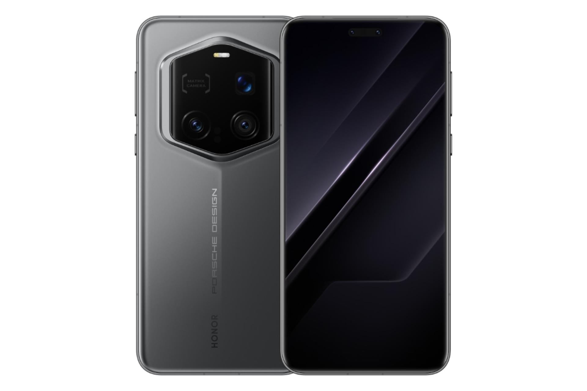 پنل جلو و پشت گوشی موبایل آنر HONOR Magic7 RSR Porsche Design خاکستری