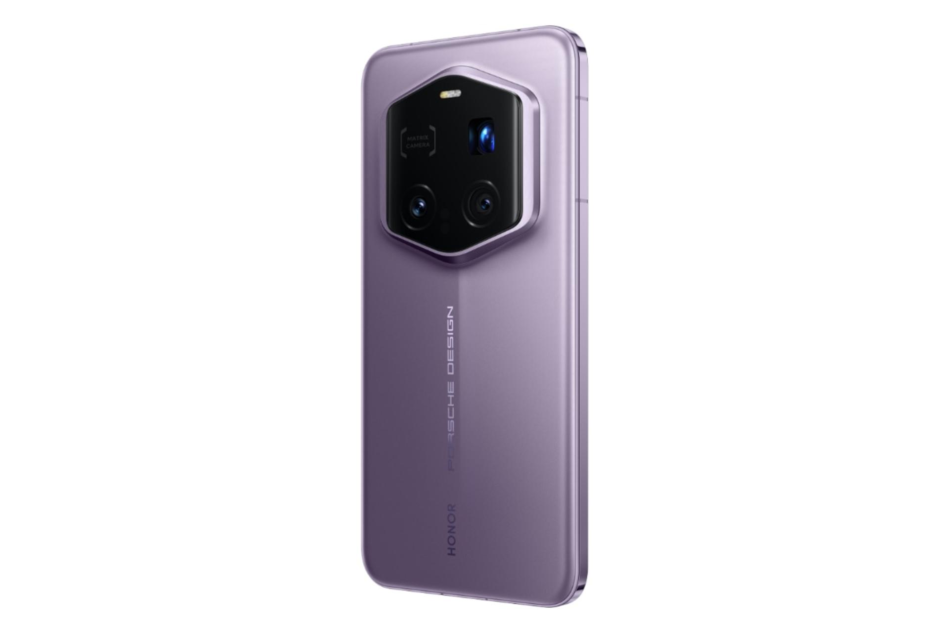 چینش دوربین گوشی موبایل آنر HONOR Magic7 RSR Porsche Design بنفش