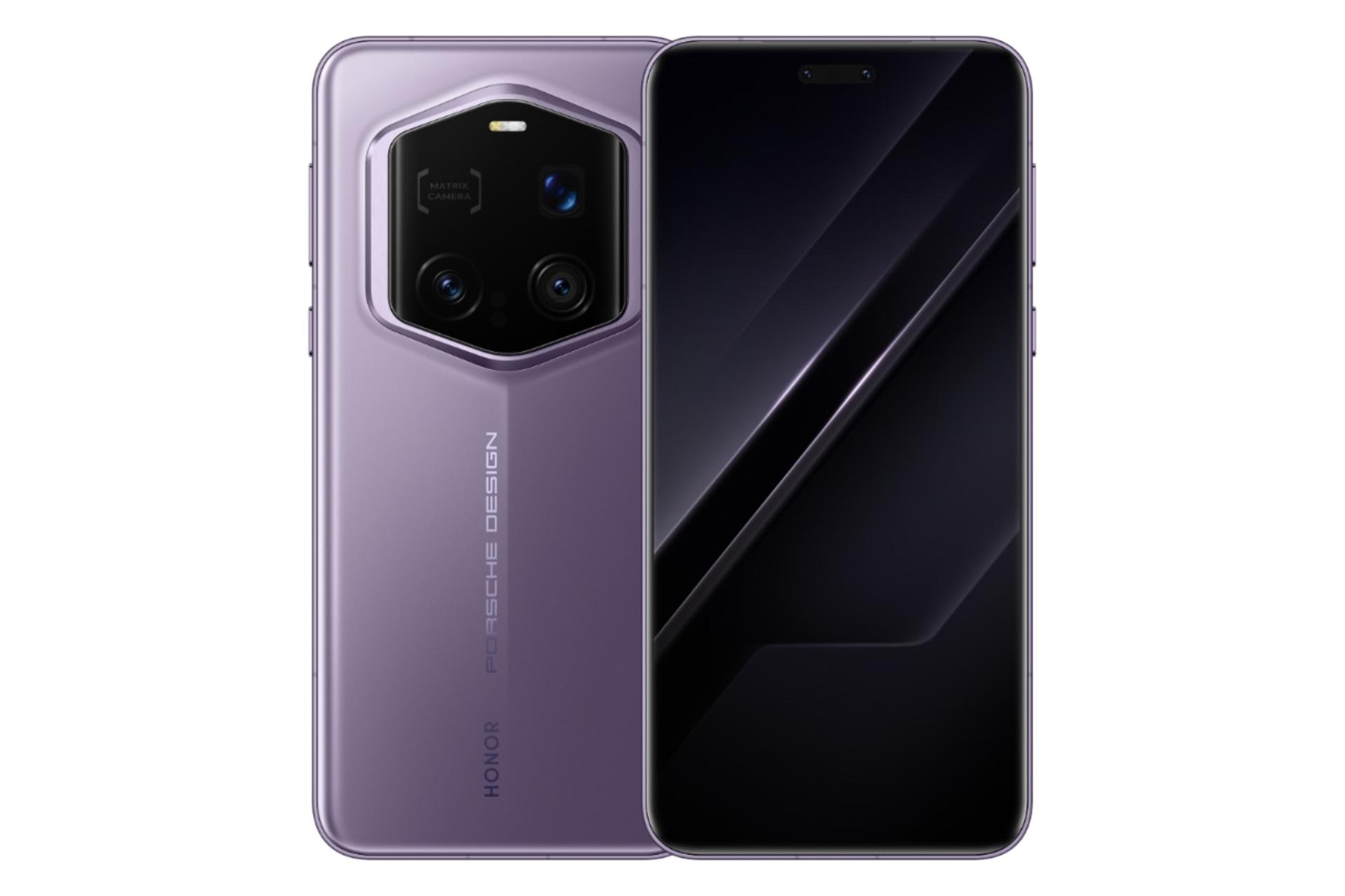 پنل جلو و پشت گوشی موبایل آنر HONOR Magic7 RSR Porsche Design بنفش