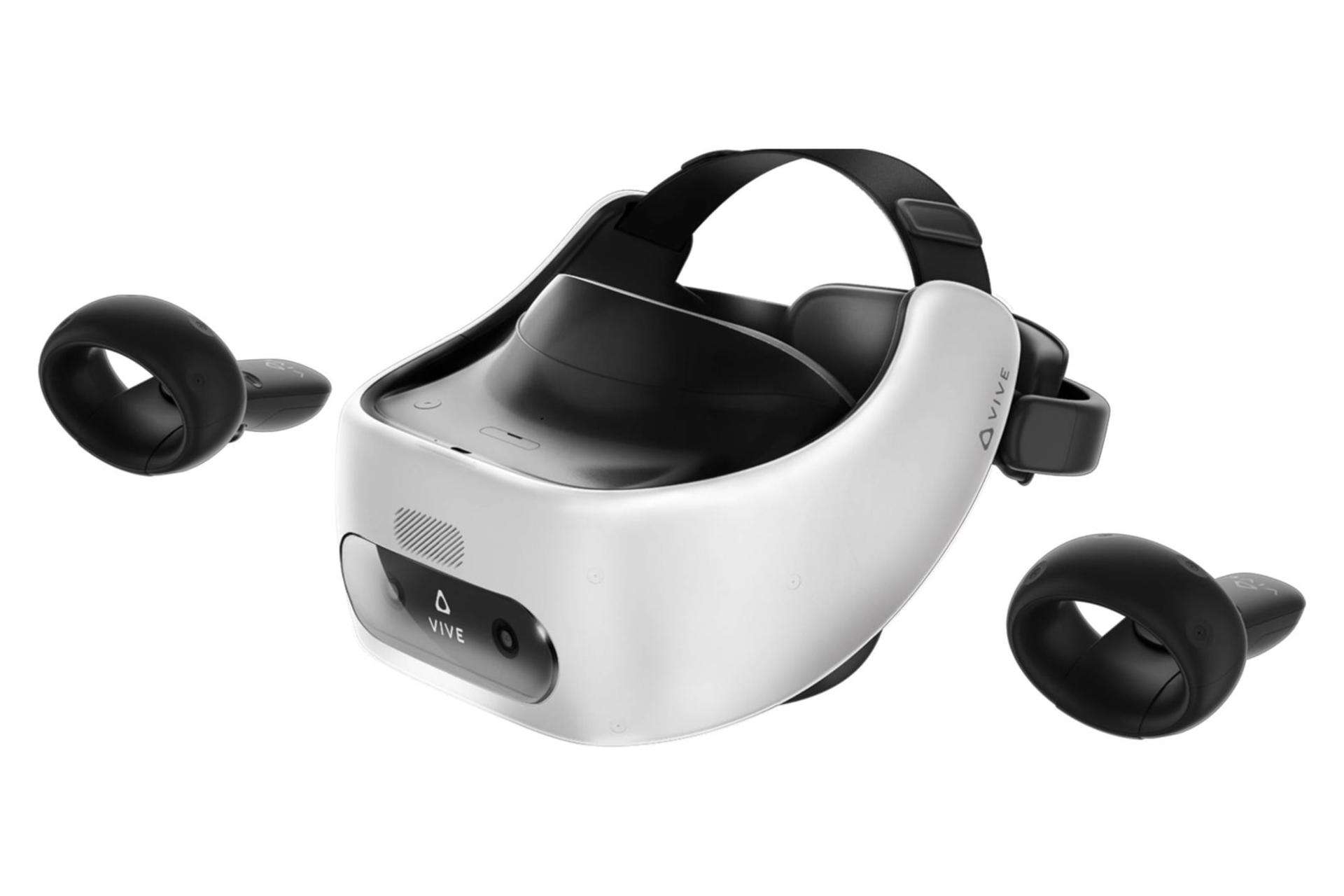 مرجع متخصصين ايران هدست واقعيت مجازي اچ تي سي وايو HTC VIVE Focus Plus به همراه كنترلر