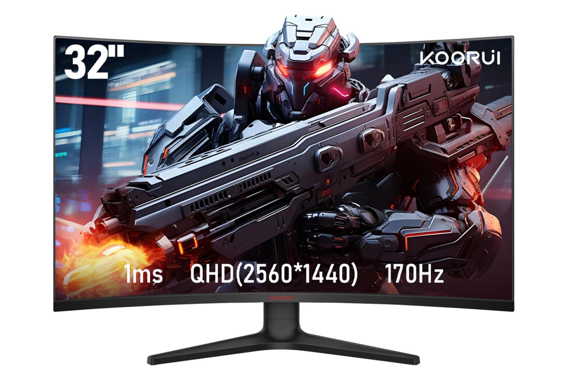 رزولوشن و کیفیت تصویر مانیتور کووری 32 اینچ مدل 32E6QC