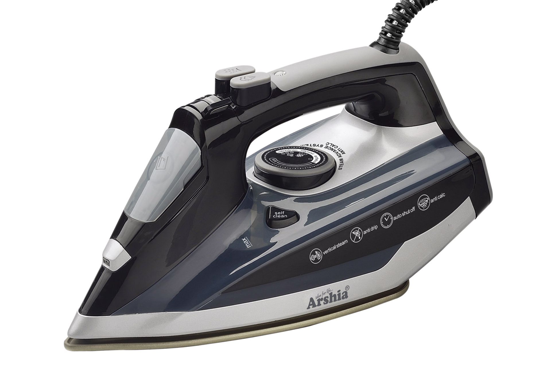 اتو بخار ارشیا Arshia SI-7133A رنگ مشکی