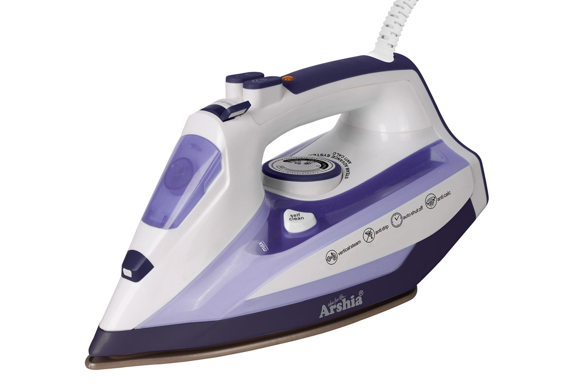 اتو بخار ارشیا Arshia SI-7133A رنگ بنفش