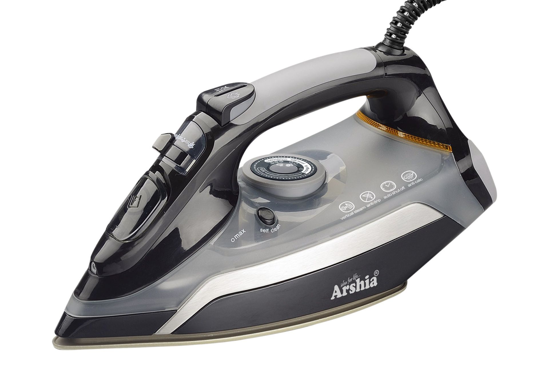 اتو بخار ارشیا Arshia SI-7134A رنگ خاکستری