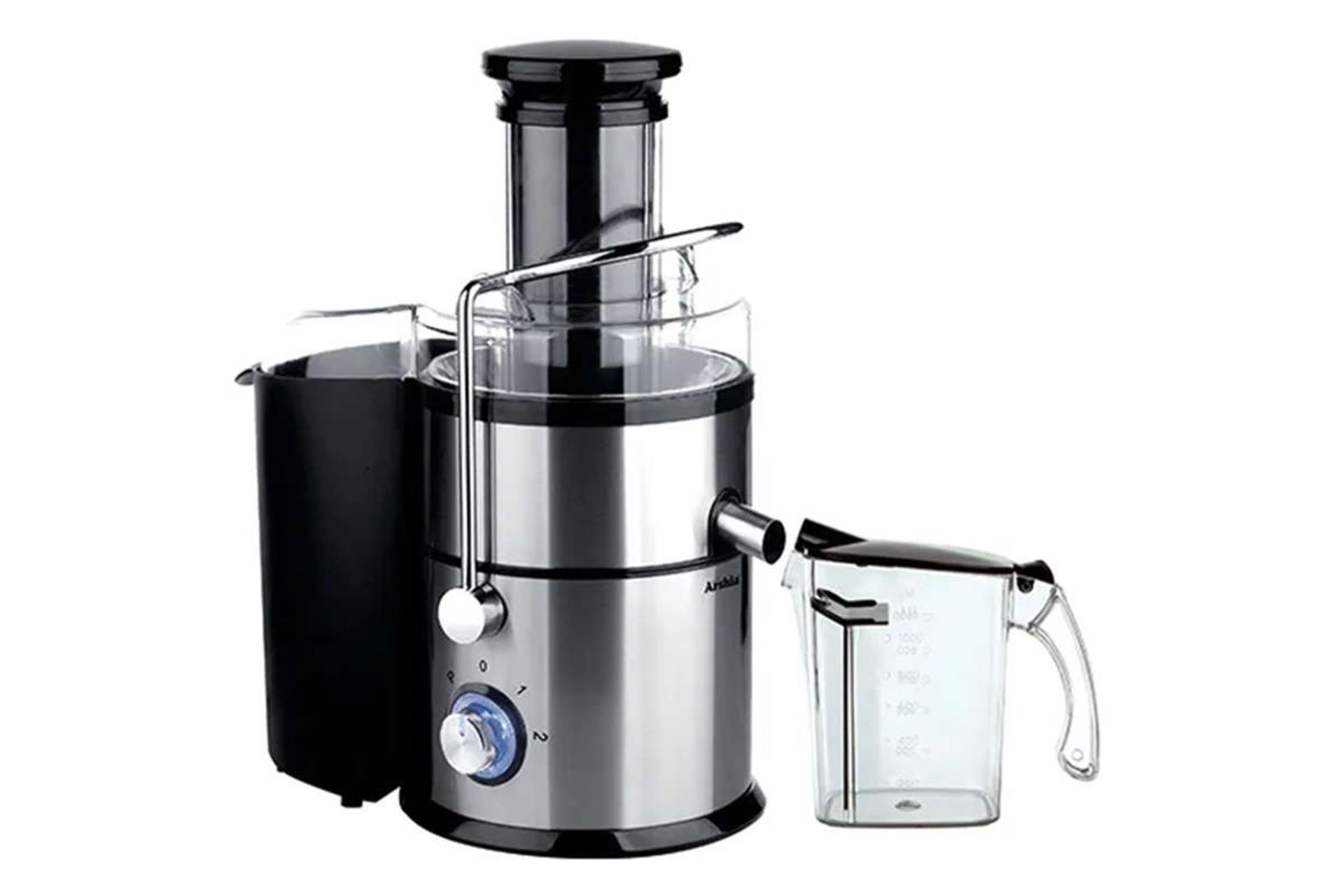 نمای سمت راست آبمیوه گیری ارشیا JB-6151 Plus رنگ مشکی