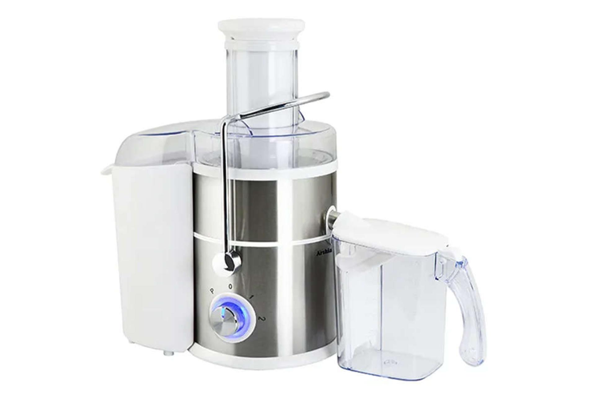 نمای سمت راست آبمیوه گیری ارشیا JB-6151 Plus رنگ سفید