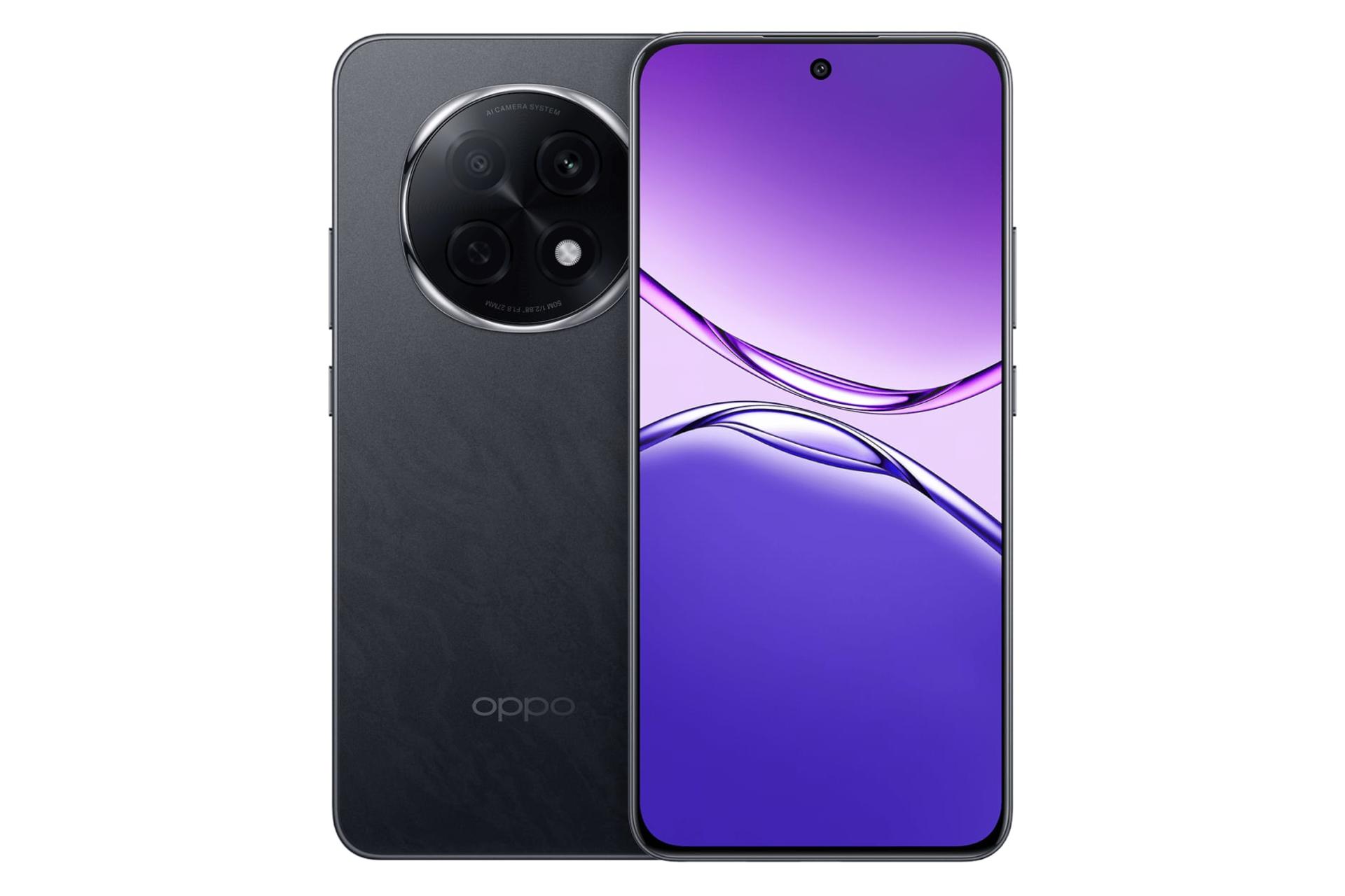 پنل جلو و پشت گوشی موبایل A5 پرو اوپو مشکی / Oppo A5 Pro