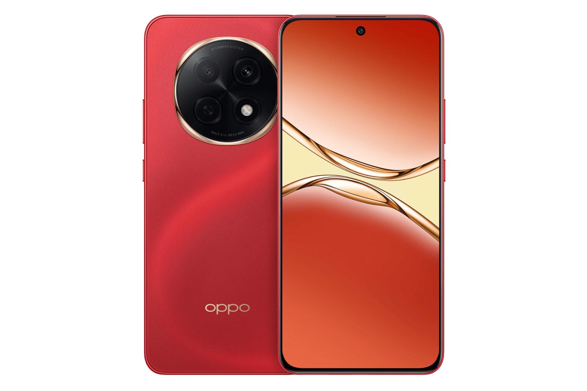 پنل جلو و پشت گوشی موبایل A5 پرو اوپو قرمز / Oppo A5 Pro