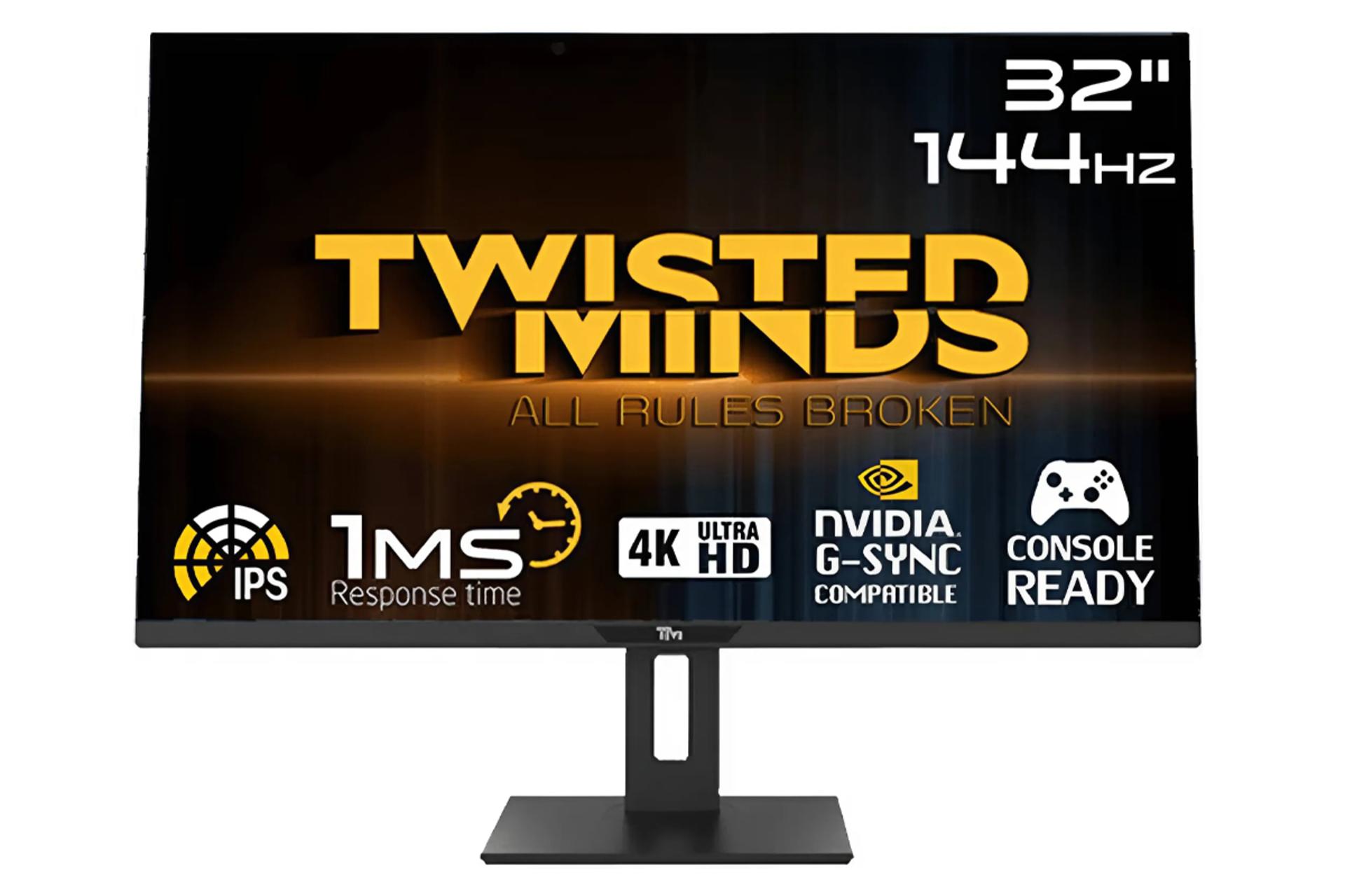 رزولوشن و کیفیت تصویر مانیتور تویستد مایندز 32 اینچ مدل TM32DUI