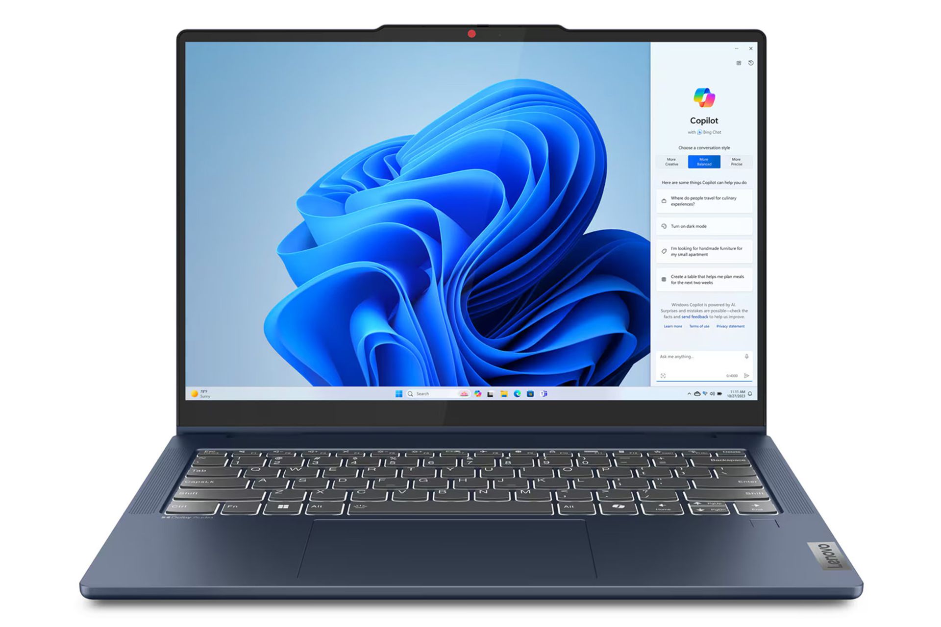 لپ تاپ لنوو Lenovo IdeaPad 5 2-in-1 14IRH9 نمای جلو