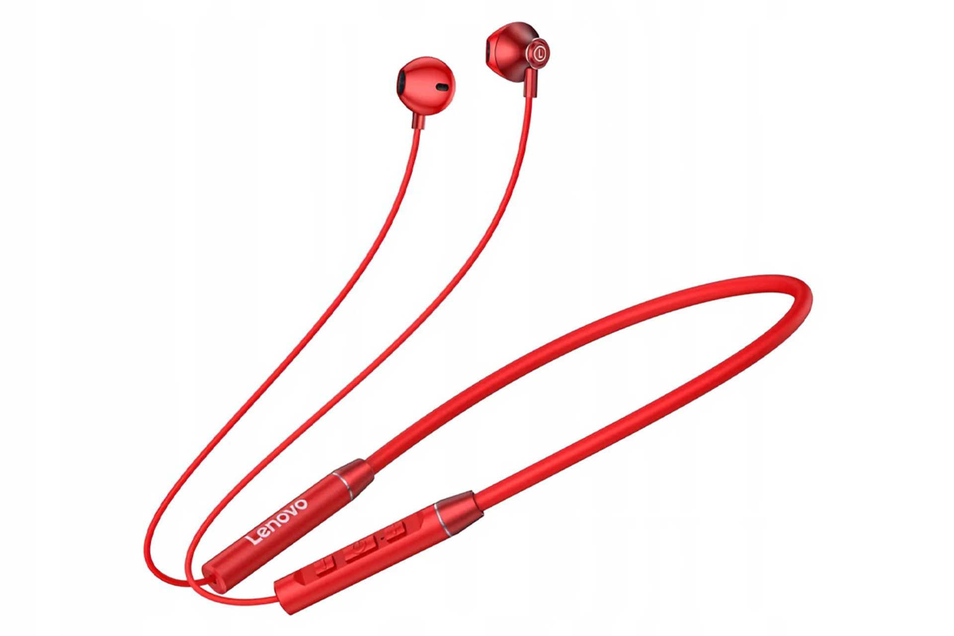 هدفون لنوو QE08 رنگ قرمز