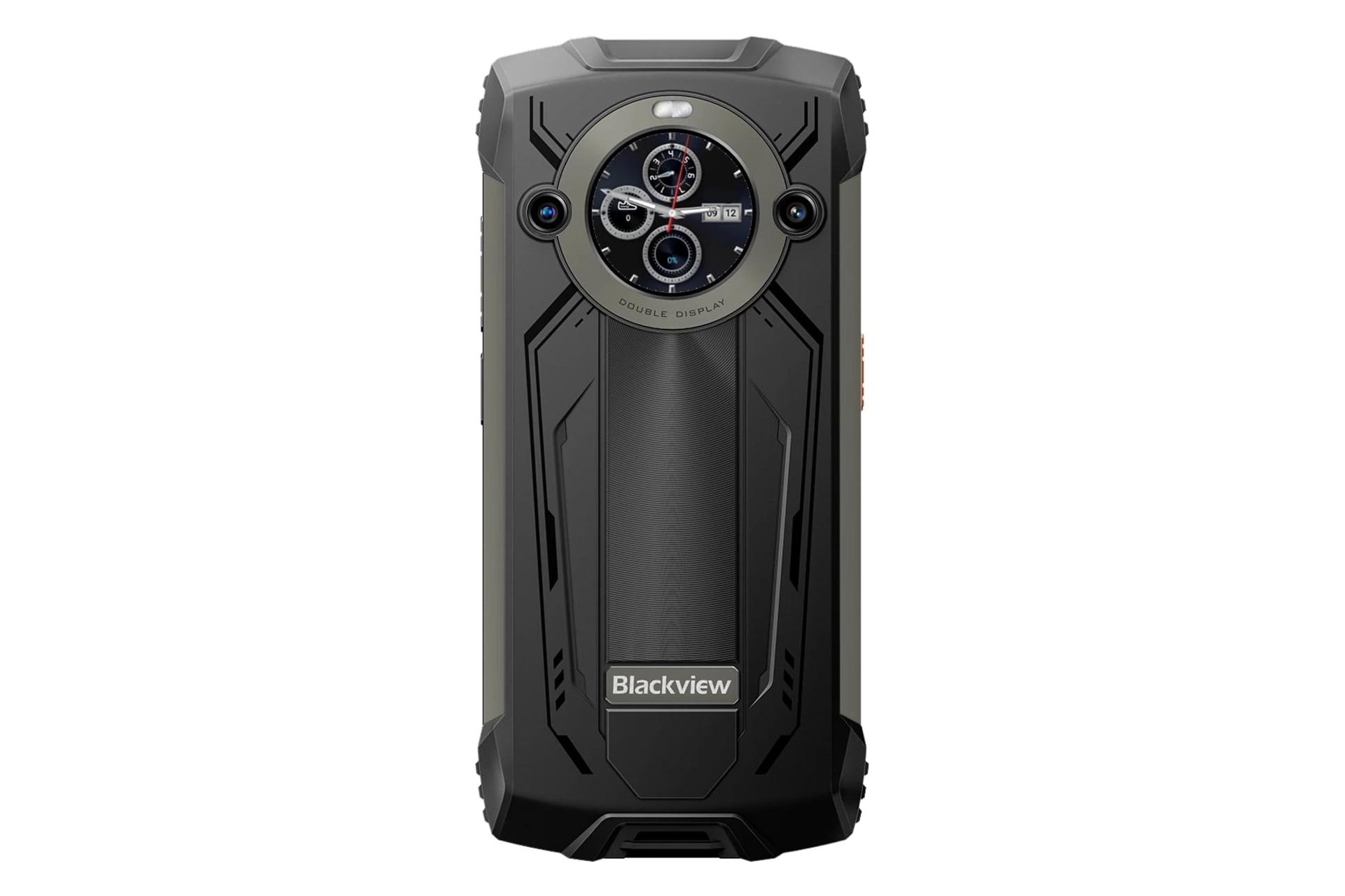 پنل پشت و نمایشگر خارجی گوشی موبایل بلک ویو Blackview BV8200 مشکی