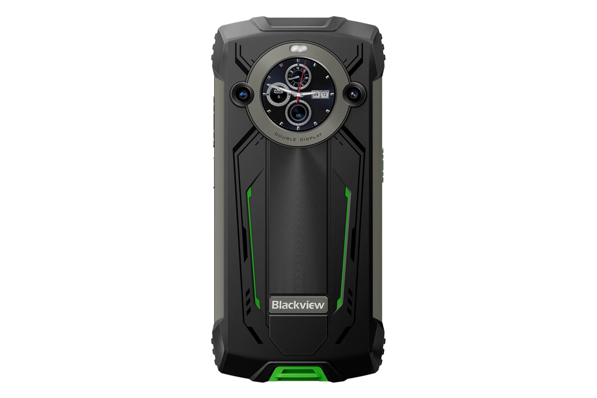 پنل پشت و نمایشگر خارجی گوشی موبایل بلک ویو Blackview BV8200 سبز