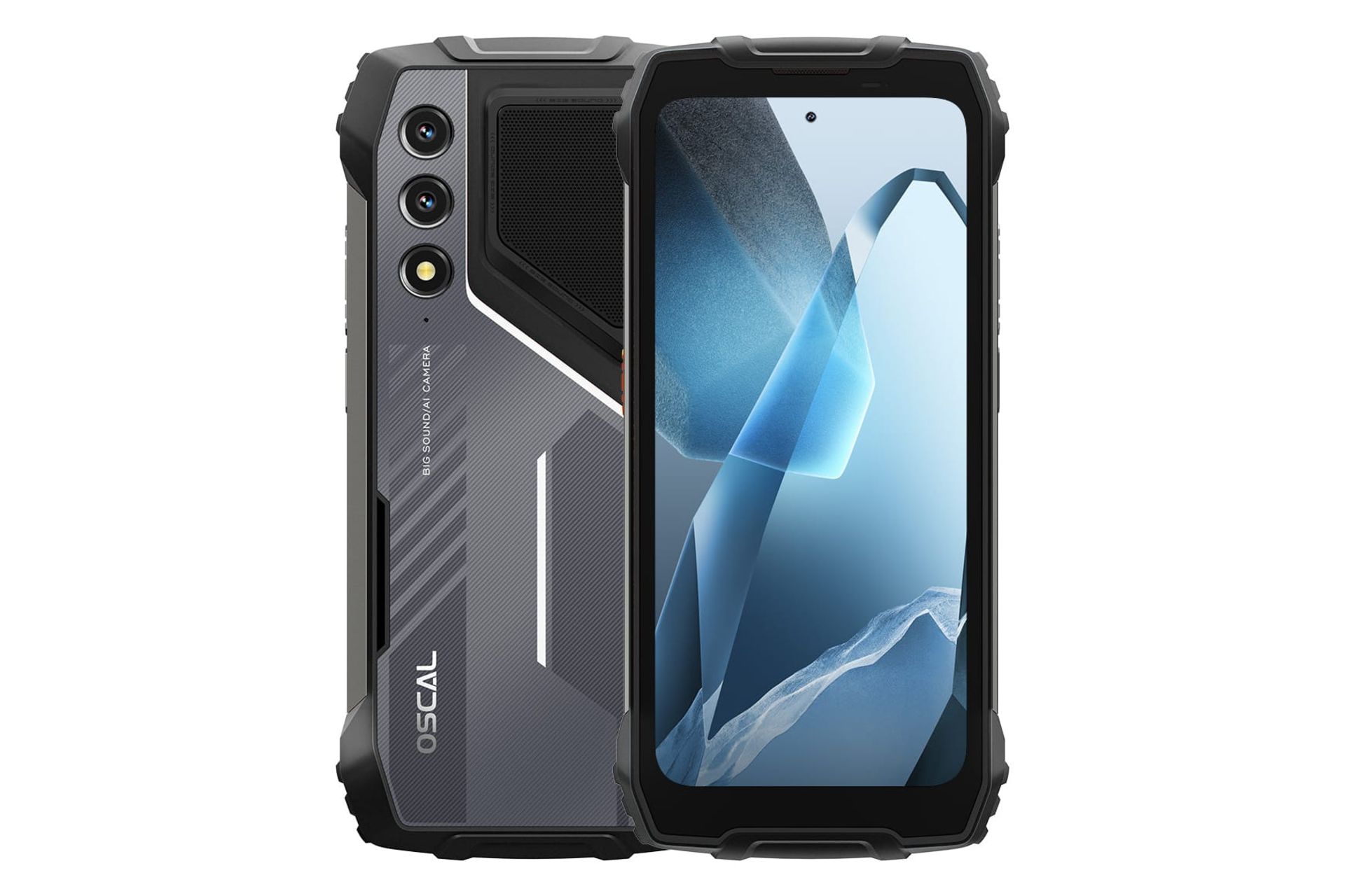 پنل جلو و پشت گوشی موبایل اسکال Pilot 1 بلک ویو مشکی / Blackview Oscal Pilot 1