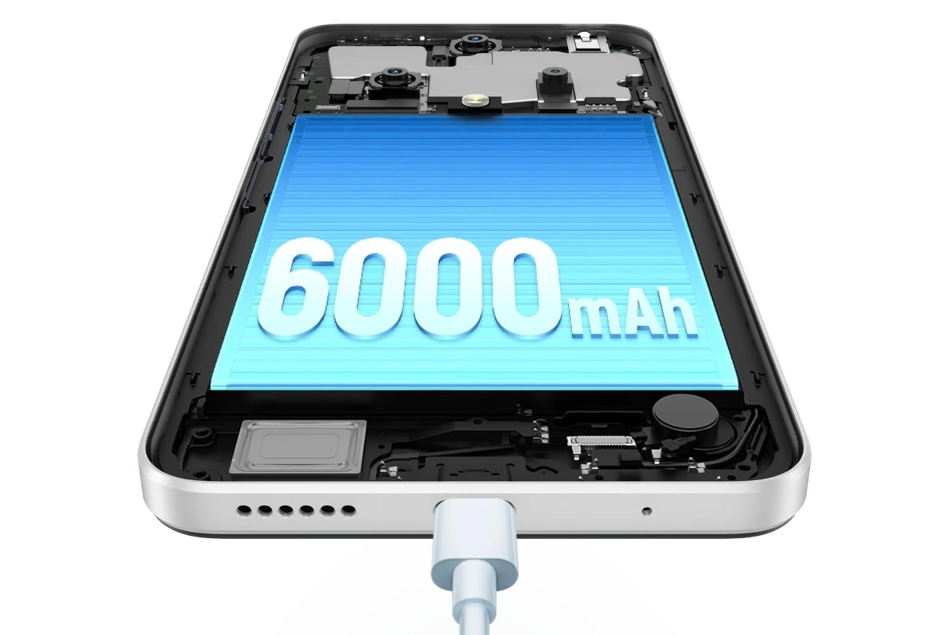 ظرفیت باتری گوشی موبایل اومی دیجی UMIDIGI G100A