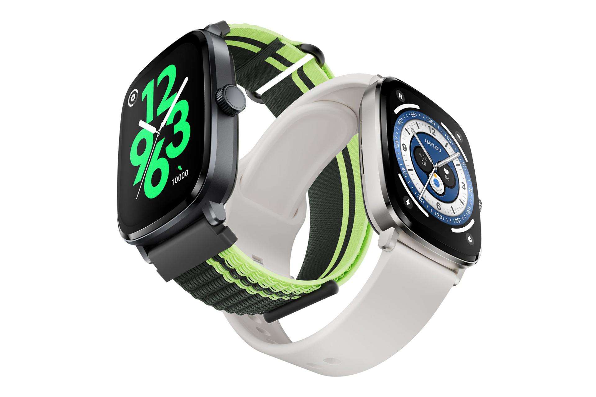 نمای کناری ساعت هوشمند هایلو Haylou RS5
