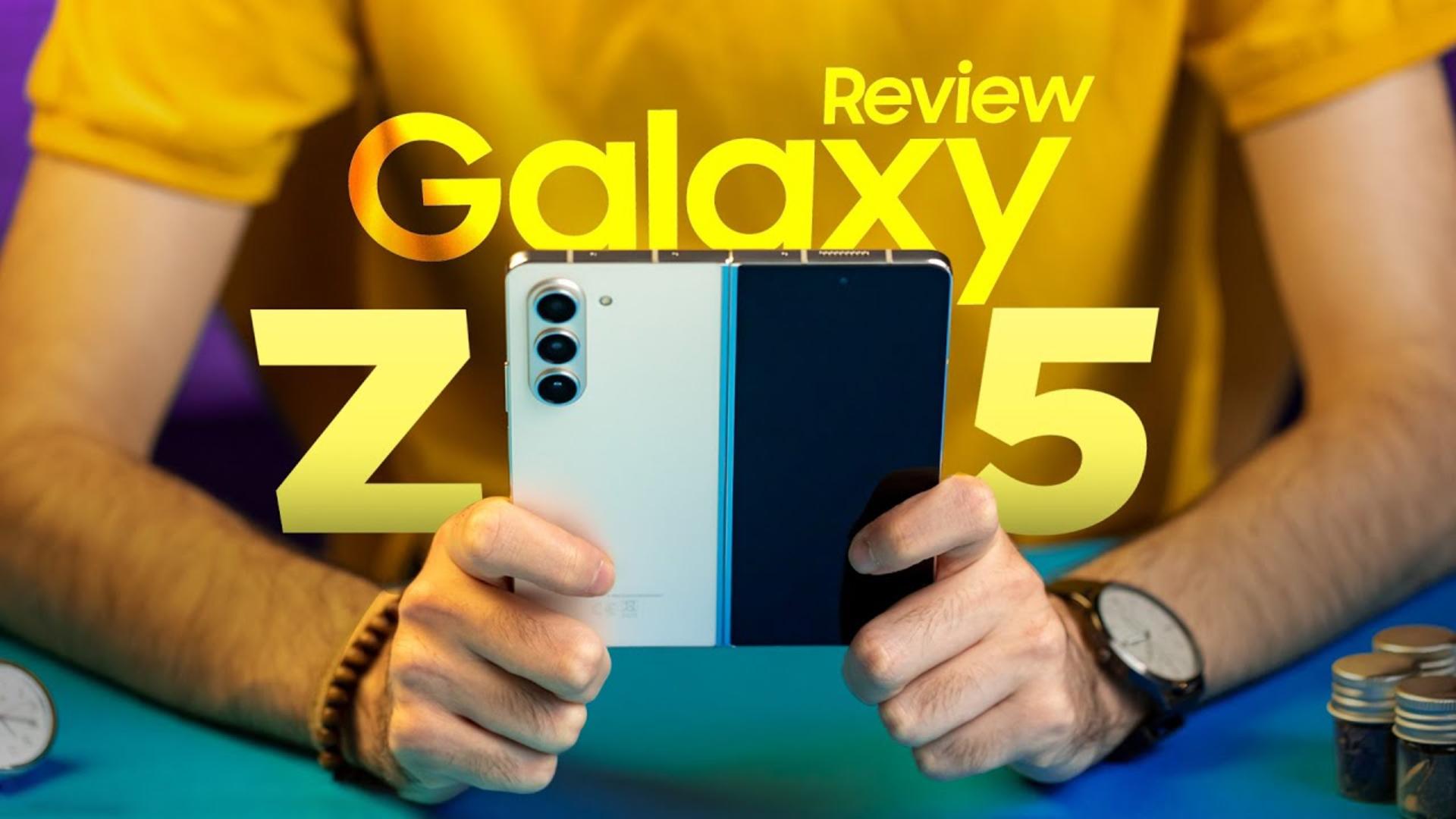 کاور ویدئو بررسی گلکسی زد فولد 5 سامسونگ / Samsung Galaxy Z Fold5 Review