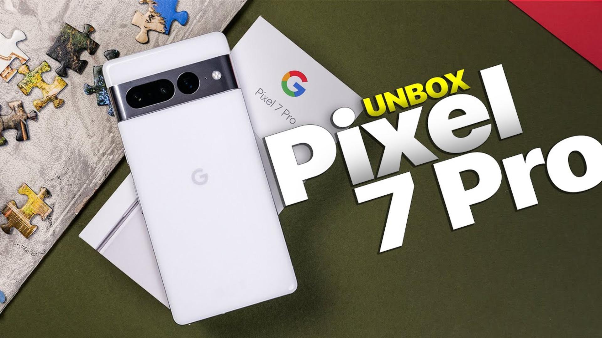 کاور ویدئو جعبه‌گشایی پیکسل 7 پرو گوگل / Google Pixel 7 Pro Unboxing