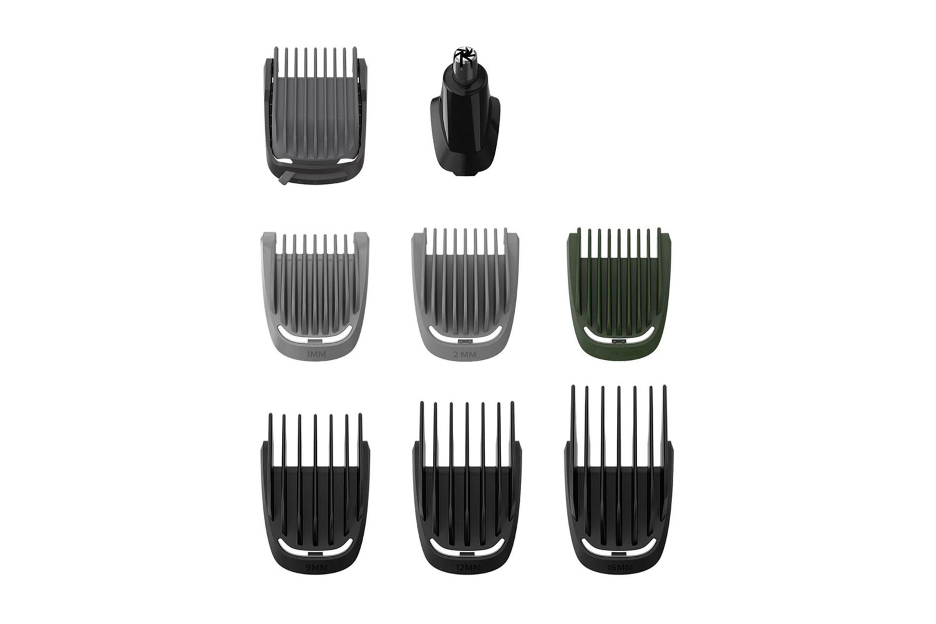 ماشین اصلاح و ریش تراش فیلیپس Philips MG3747 شانه ها و سری ها