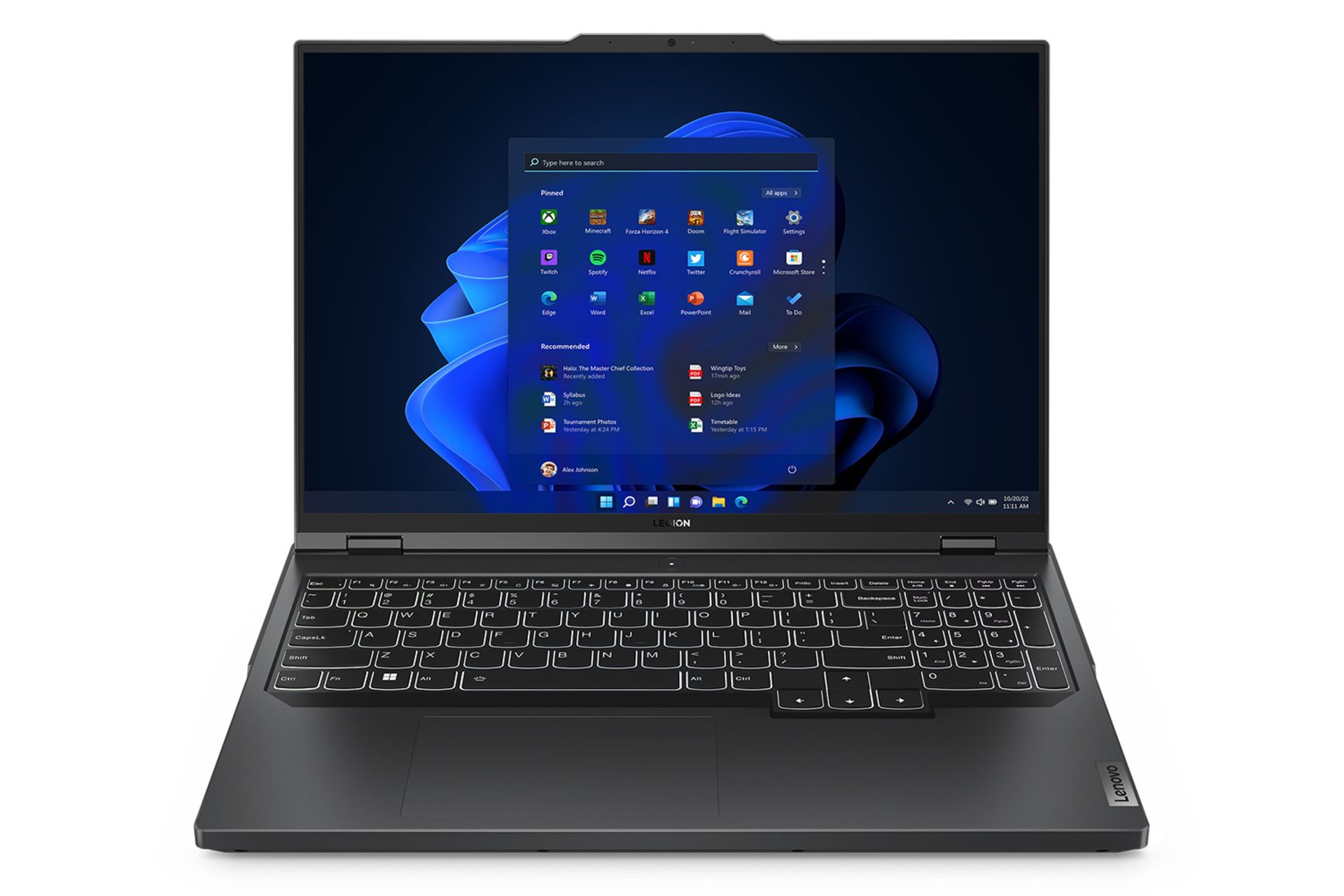 لپ تاپ لنوو Lenovo Legion Pro 5 16ARX8 نمای جلو