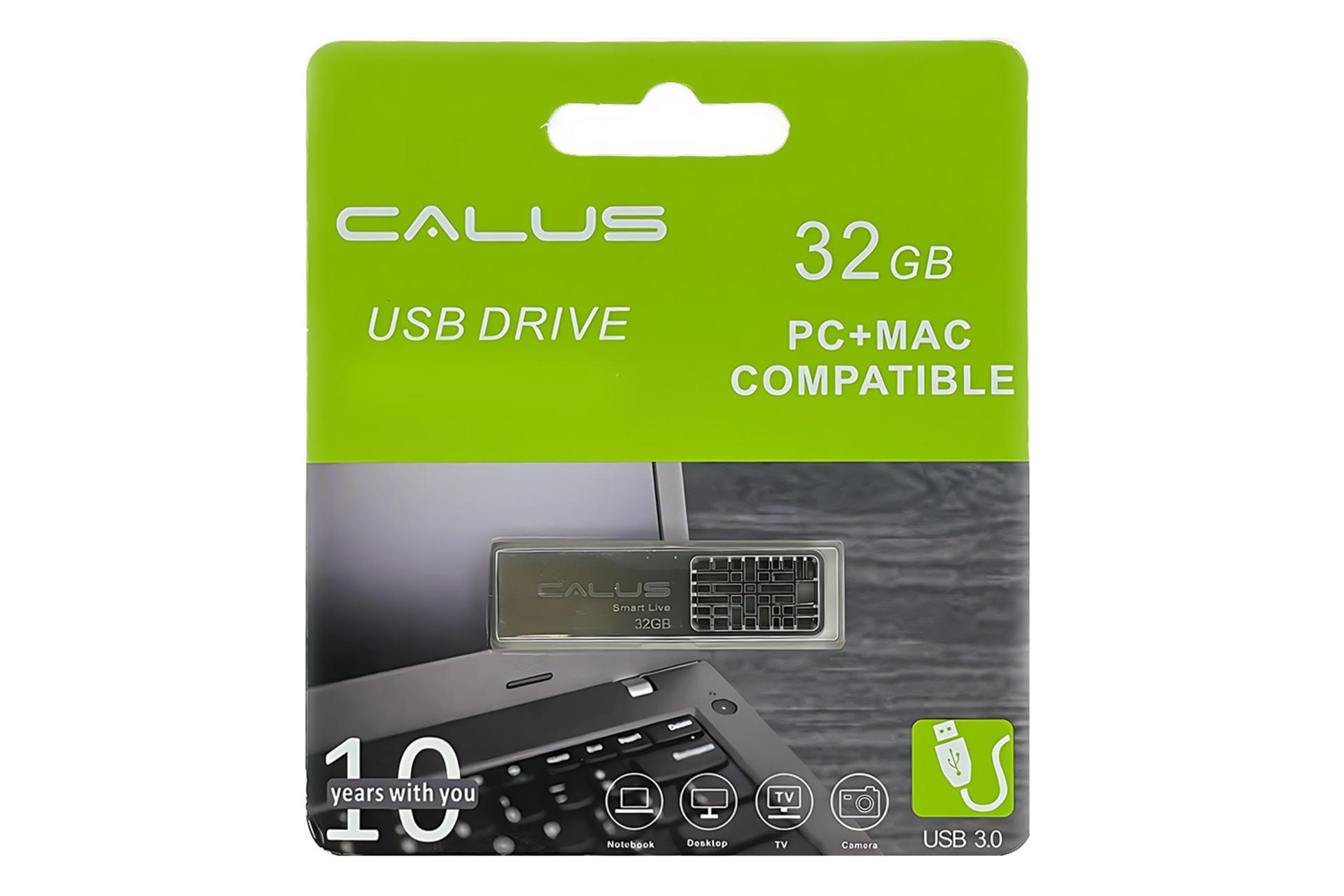 جعبه فلش مموری کالوس Calus Smart Live 32GB USB 3.0