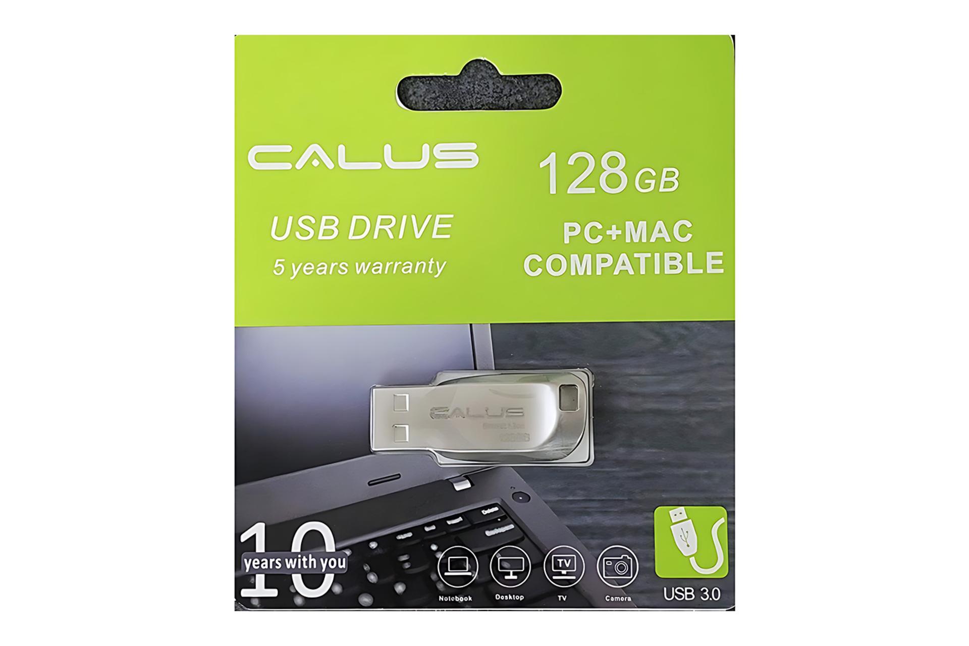 جعبه فلش مموری کالوس Calus Smart Live 128GB USB 3.0