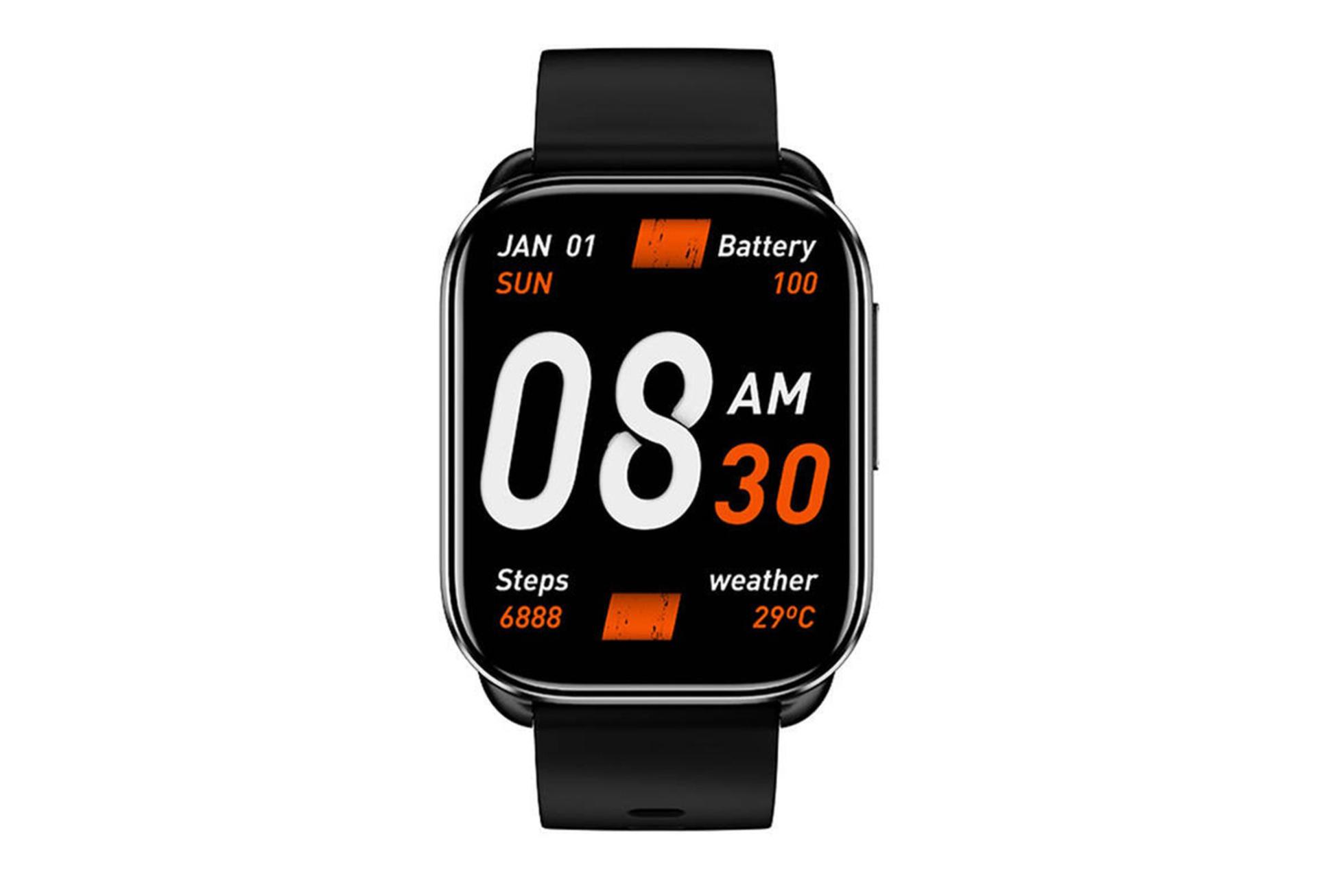 نمای جلوی ساعت هوشمند کیو سی وای QCY GS