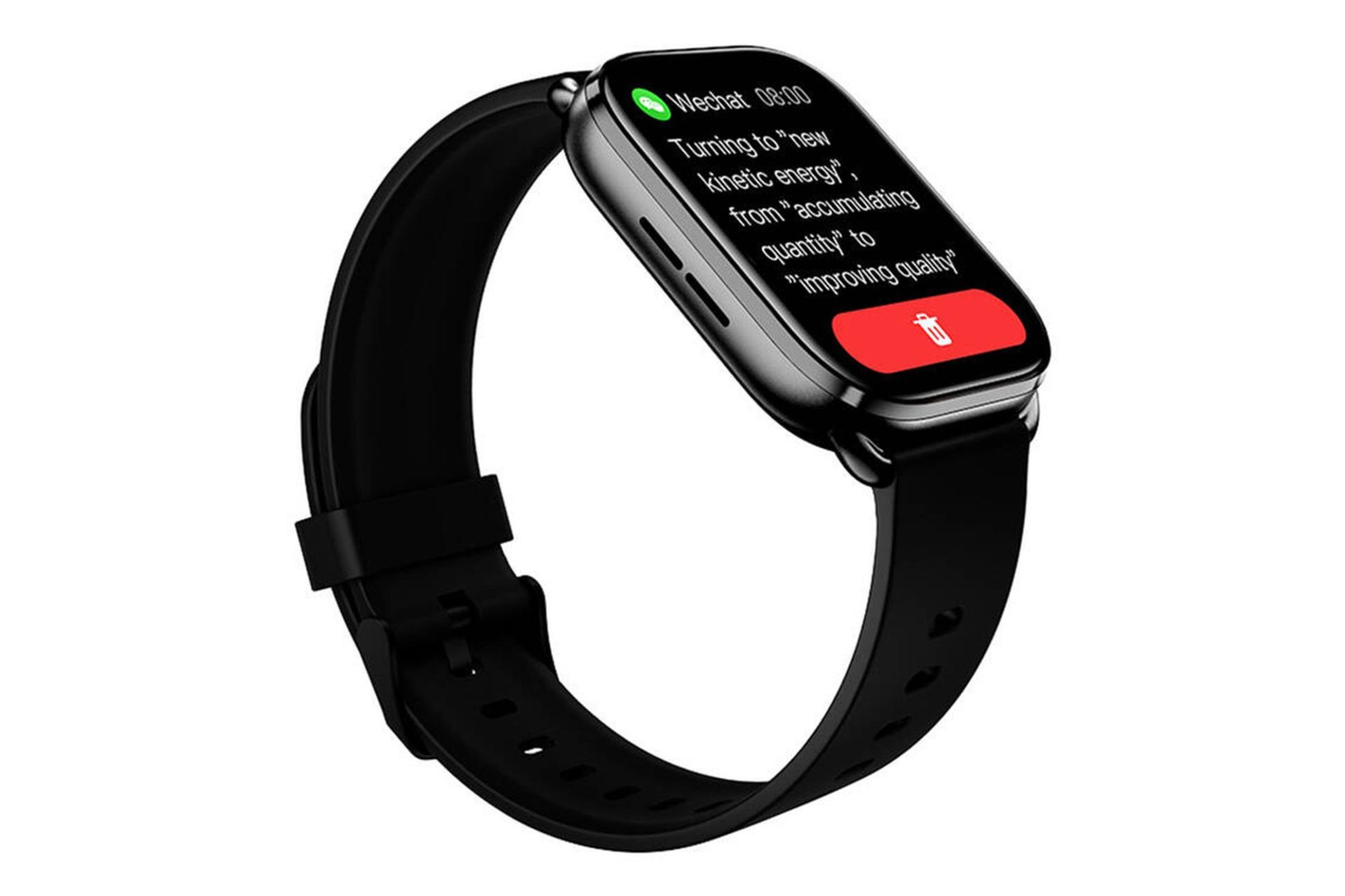 نمای چپ ساعت هوشمند کیو سی وای QCY GS