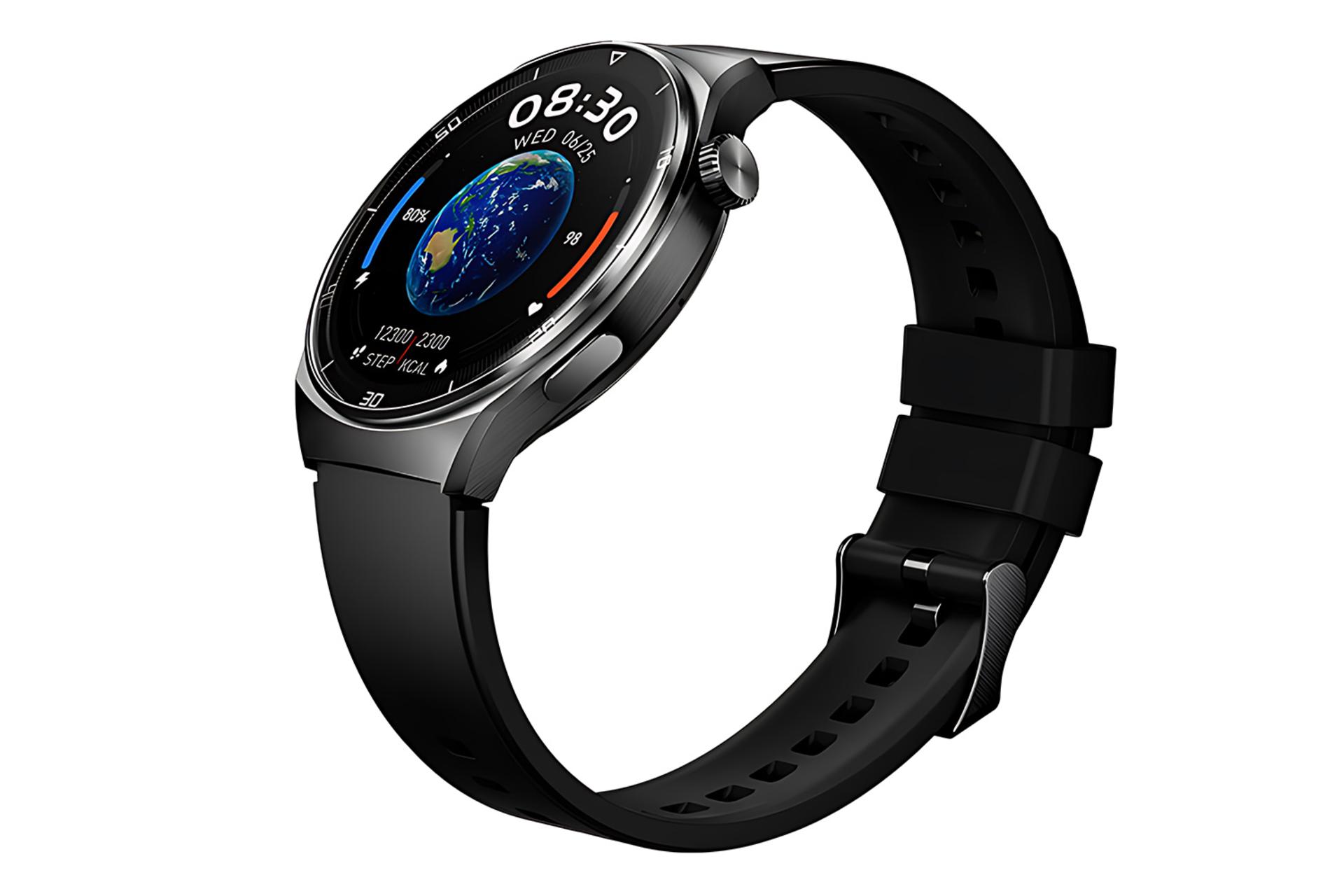 نمای کناری ساعت هوشمند کیو سی وای QCY GT2