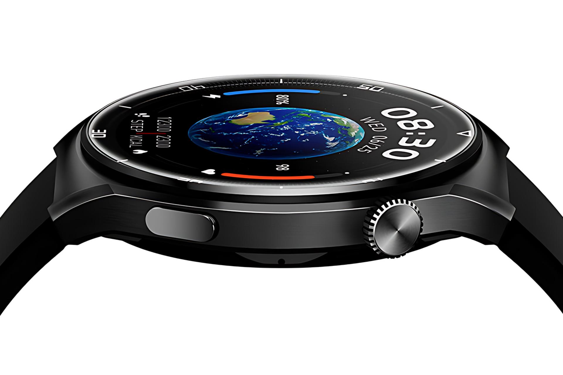 نمای راست ساعت هوشمند کیو سی وای QCY GT2