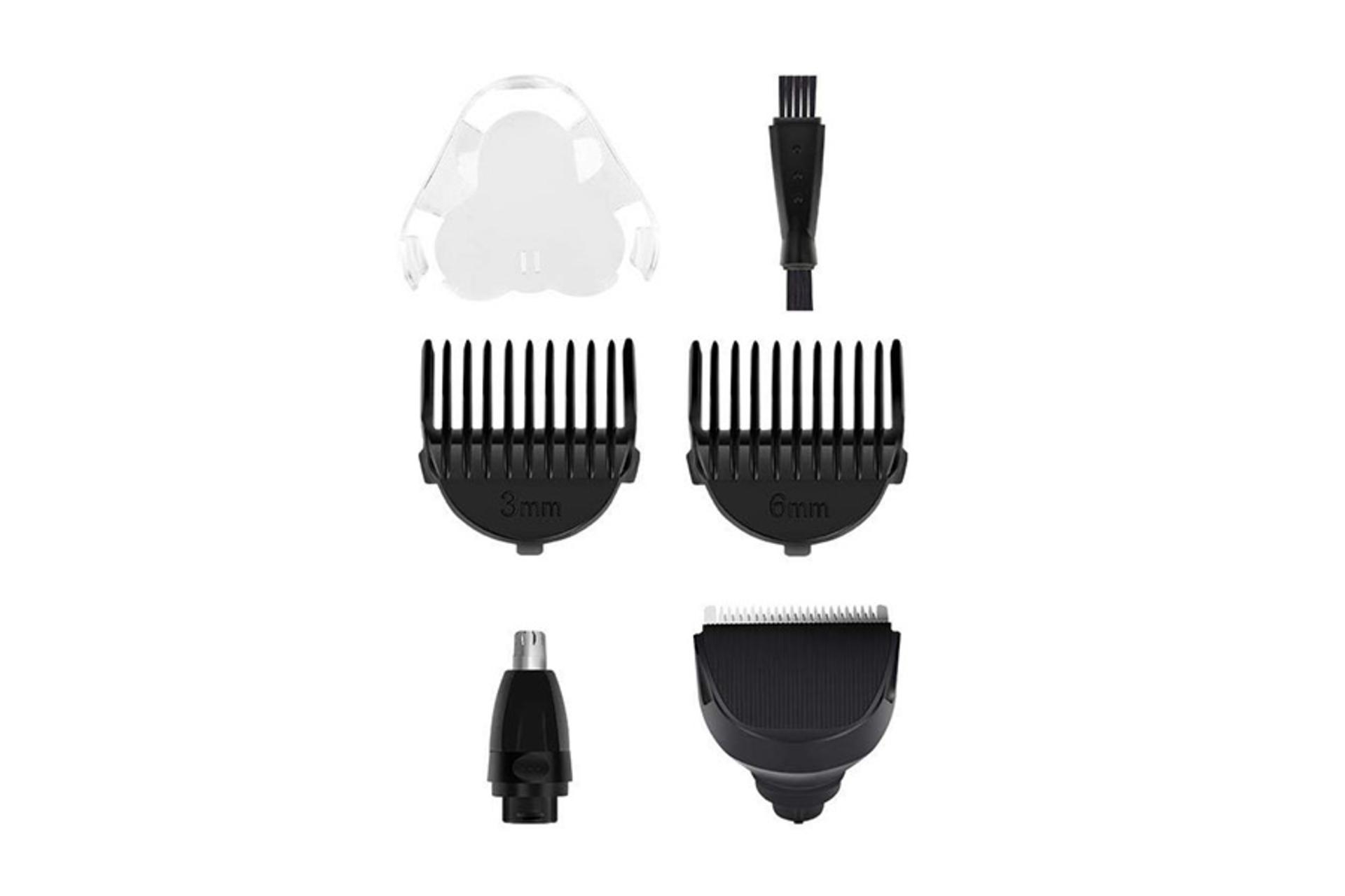 ماشین اصلاح و ریش تراش سورکر Surker RSCX-9598 لوازم همراه