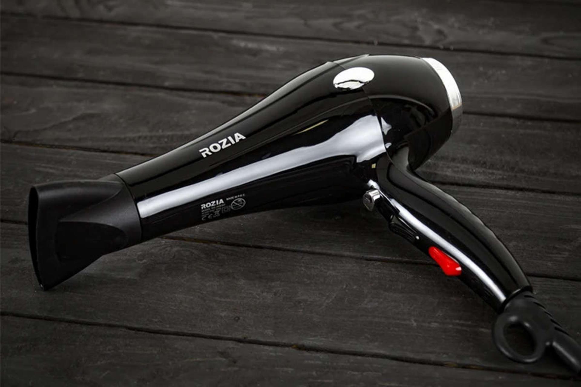 نمای کناری سشوار روزیا HC8307