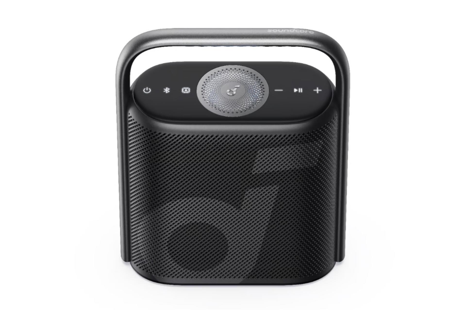 نمای بالا و دکمه های کنترل اسپیکر انکر Soundcore Motion X500