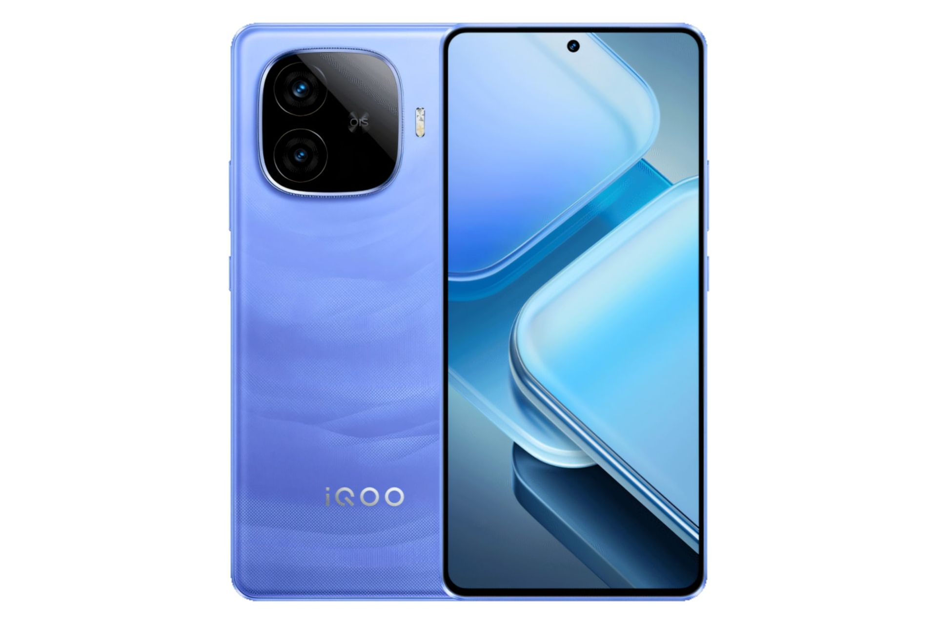 پنل جلو و پشت گوشی موبایل ویوو vivo iQOO Z9 Turbo Endurance آبی