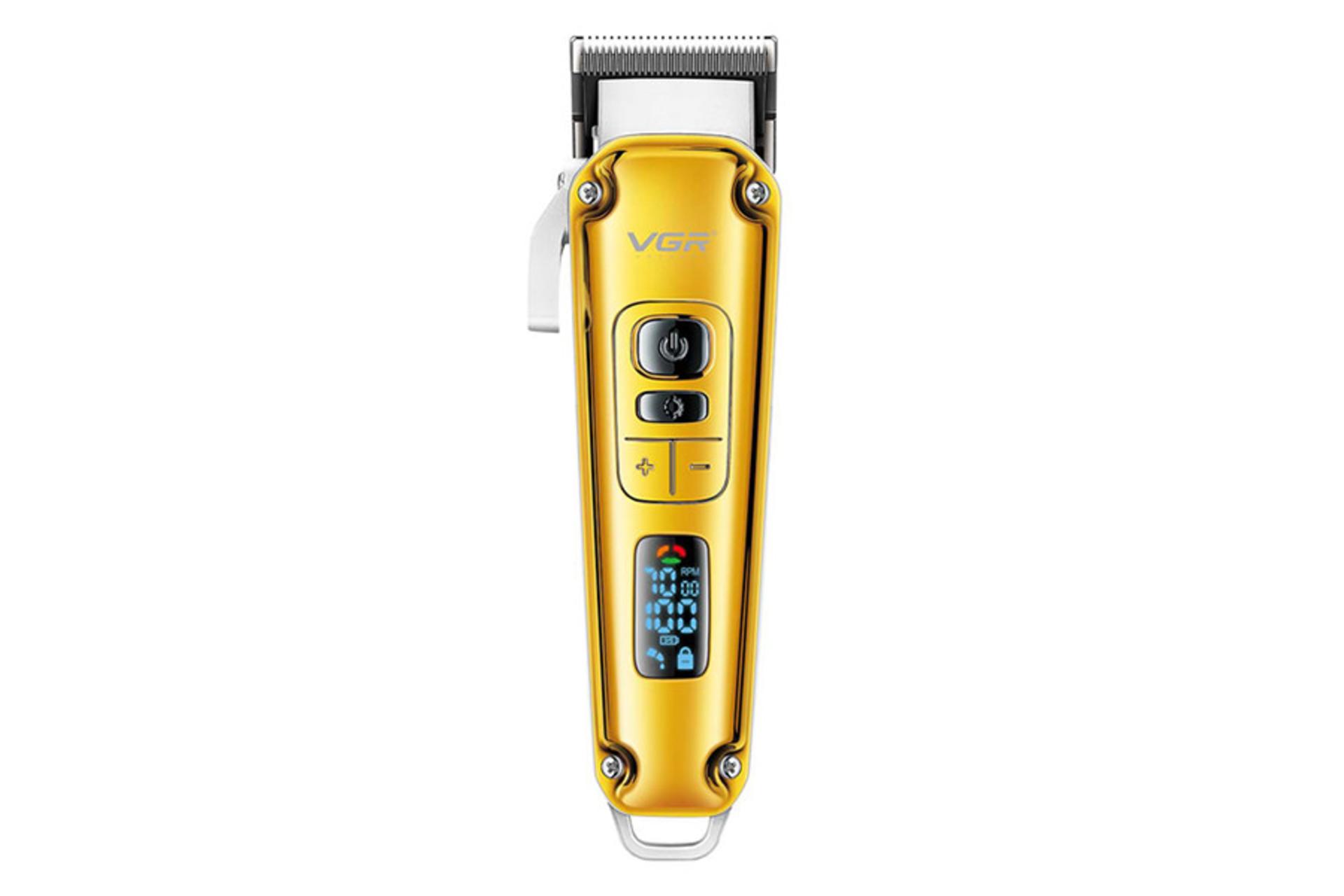 ماشین اصلاح و ریش تراش وی جی آر VGR V-006 رنگ طلایی