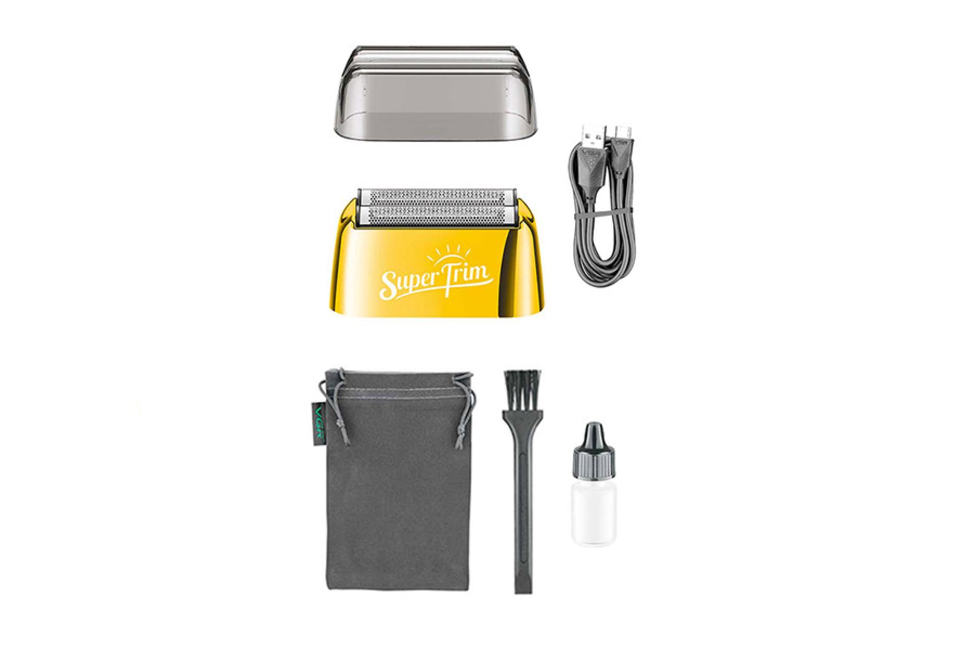 ماشین اصلاح و ریش تراش وی جی آر VGR V-332 لوازم همراه