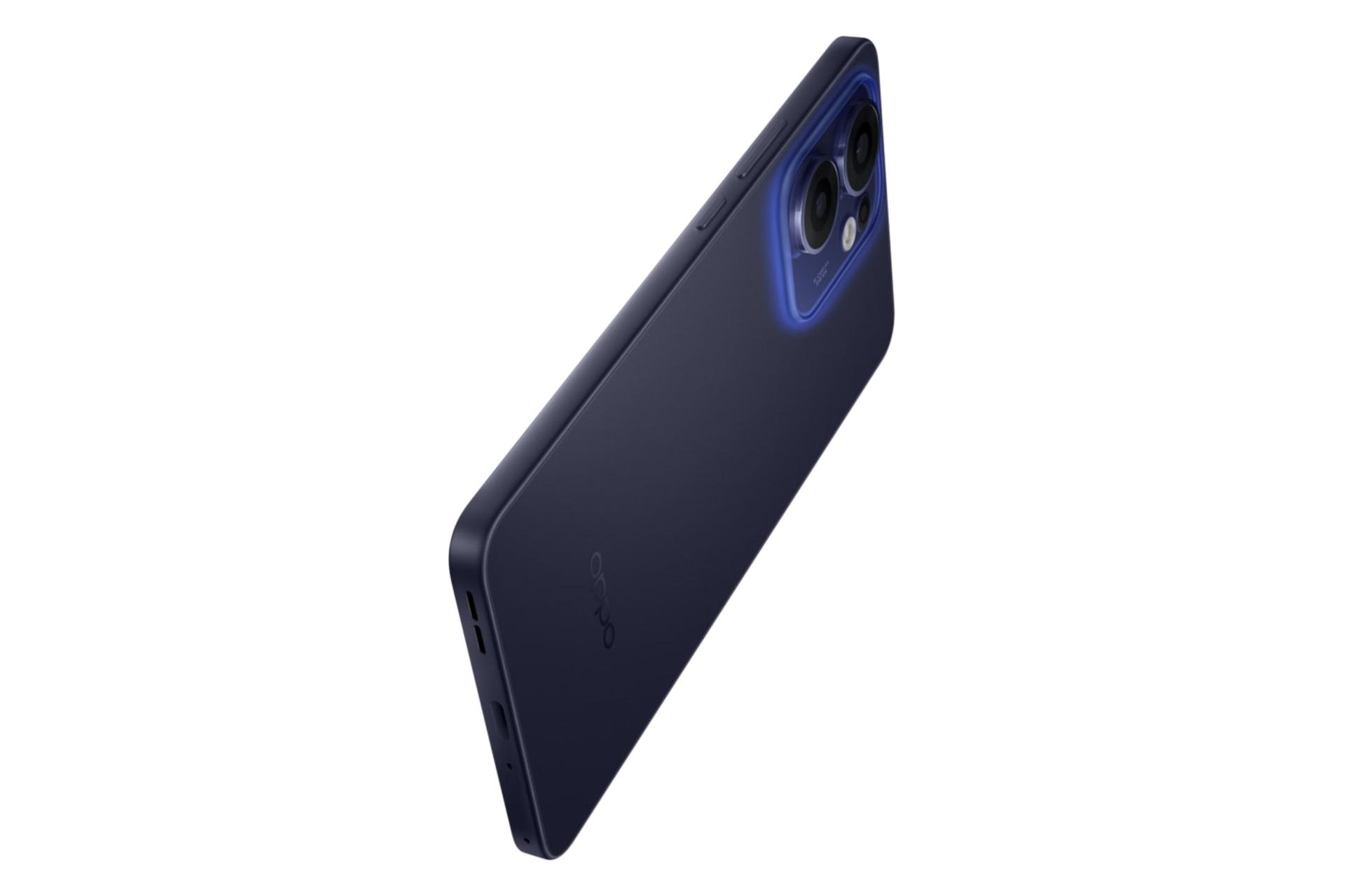 لبه کناری گوشی موبایل اوپو Oppo Reno13 F 5G آبی تیره