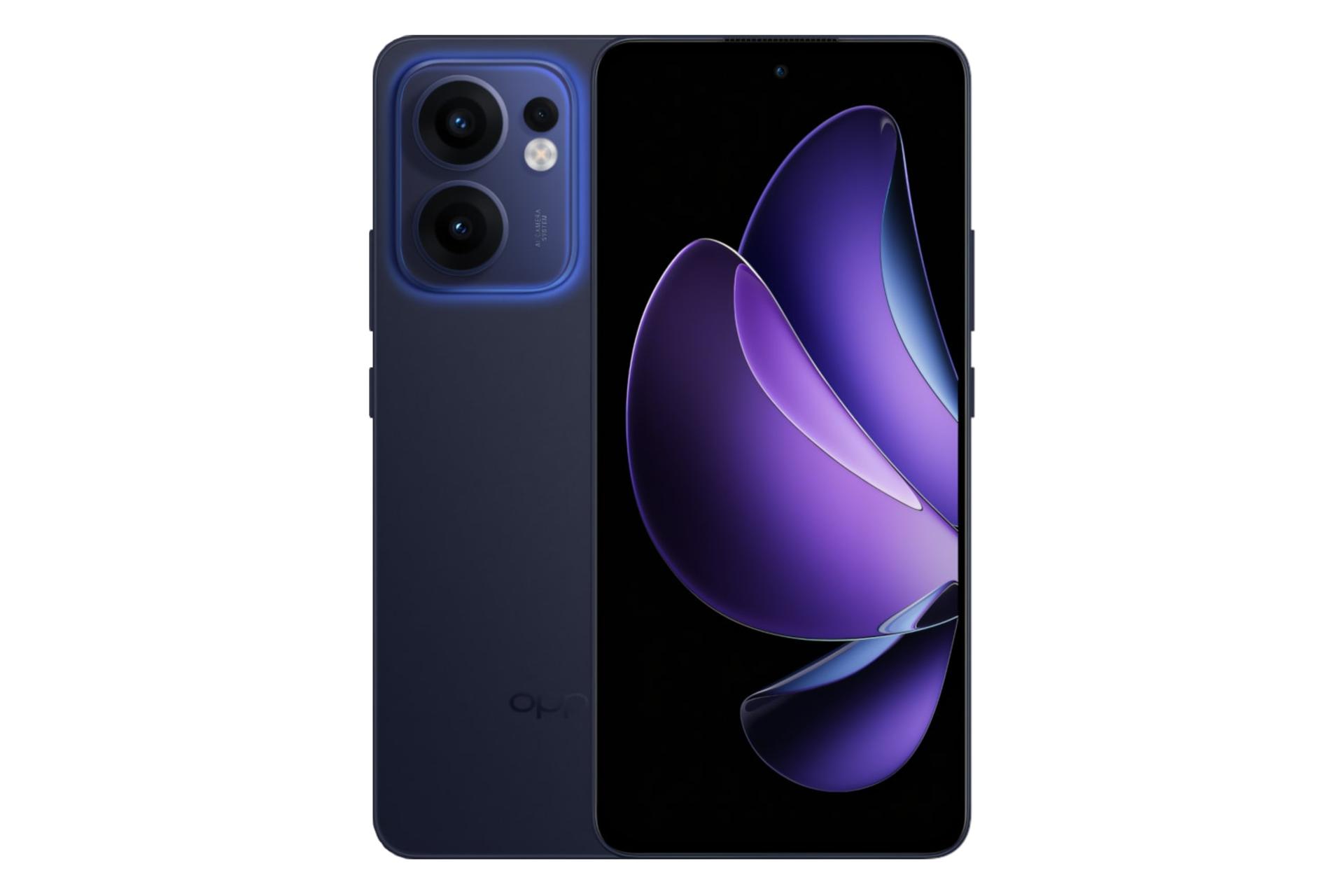 پنل جلو و پشت گوشی موبایل اوپو Oppo Reno13 F 5G آبی تیره