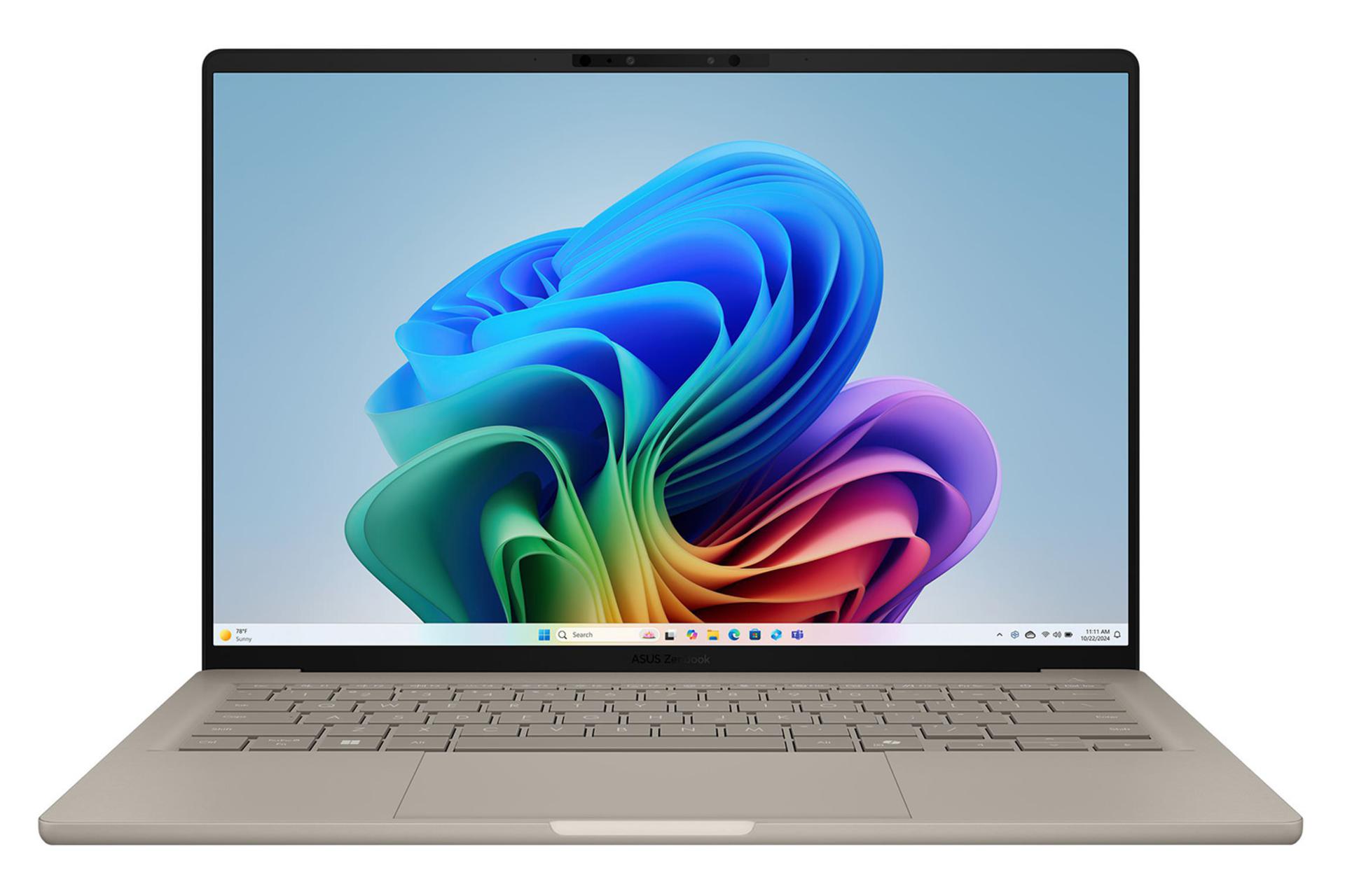 لپ تاپ ایسوس ASUS Zenbook A14 UX3407 نمای جلو