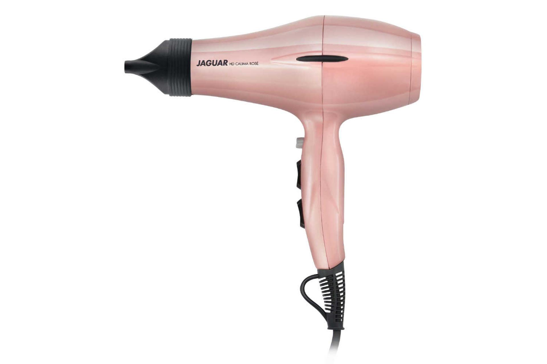 نمای سمت راست سشوار جگوار HD CALIMA رنگ صورتی