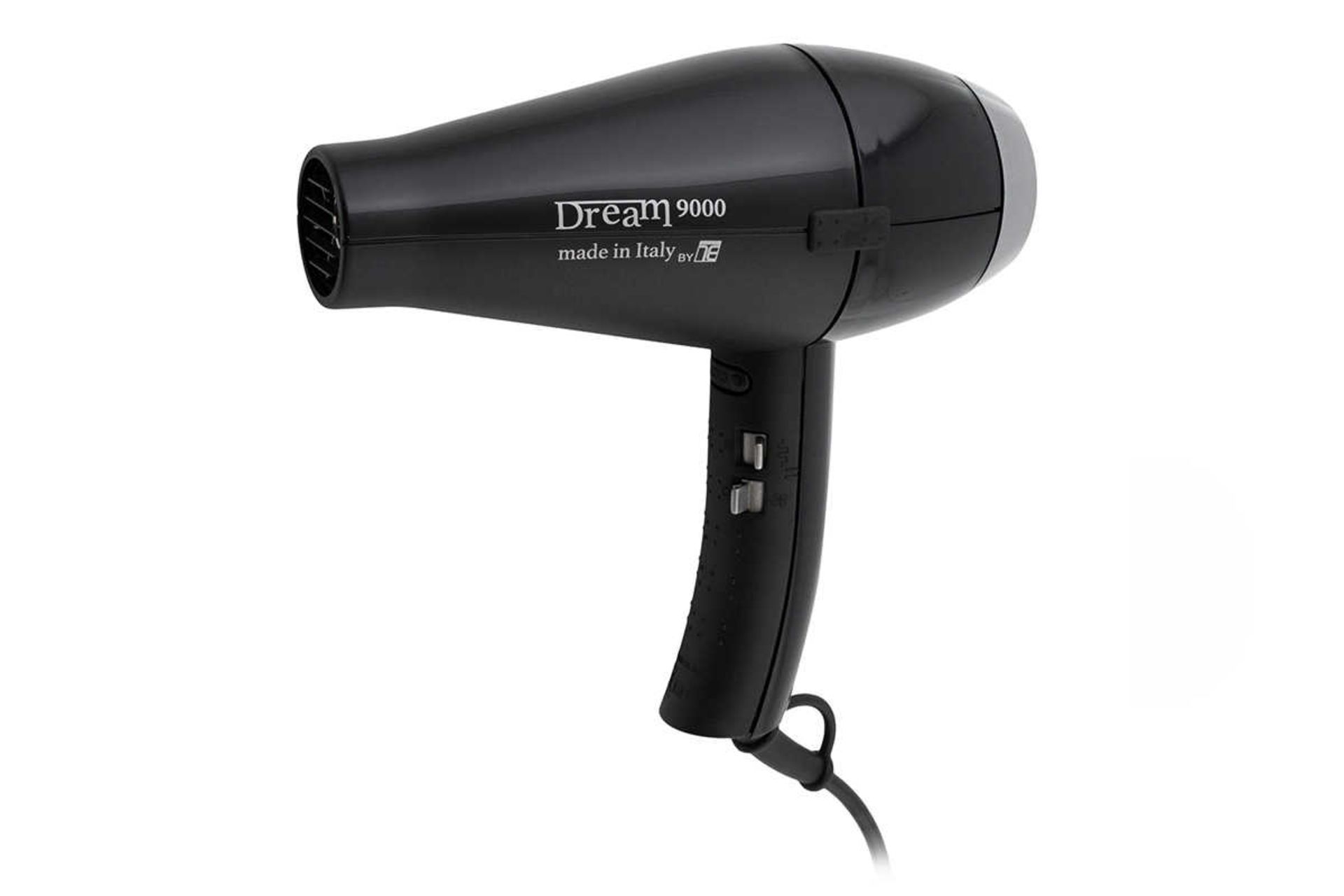 نمای جلوی سشوار تکنو درای Dream 9000 رنگ مشکی