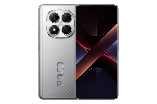 پنل جلو و پشت گوشی موبایل پوکو X7 شیائومی نقره ای / Xiaomi Poco X7
