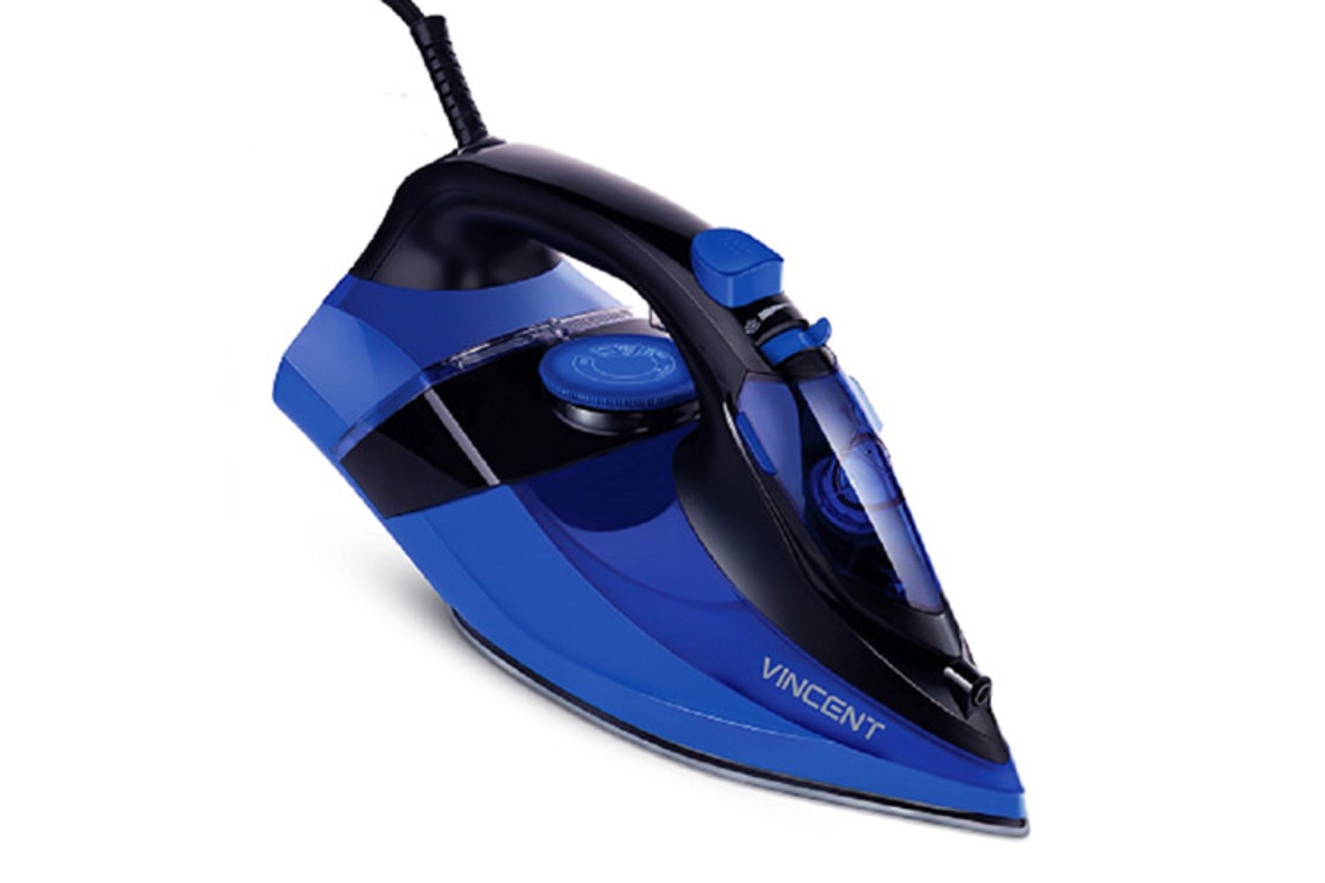 اتو بخار وینسنت Vincent GC7432/BL نمای جلو رنگ آبی