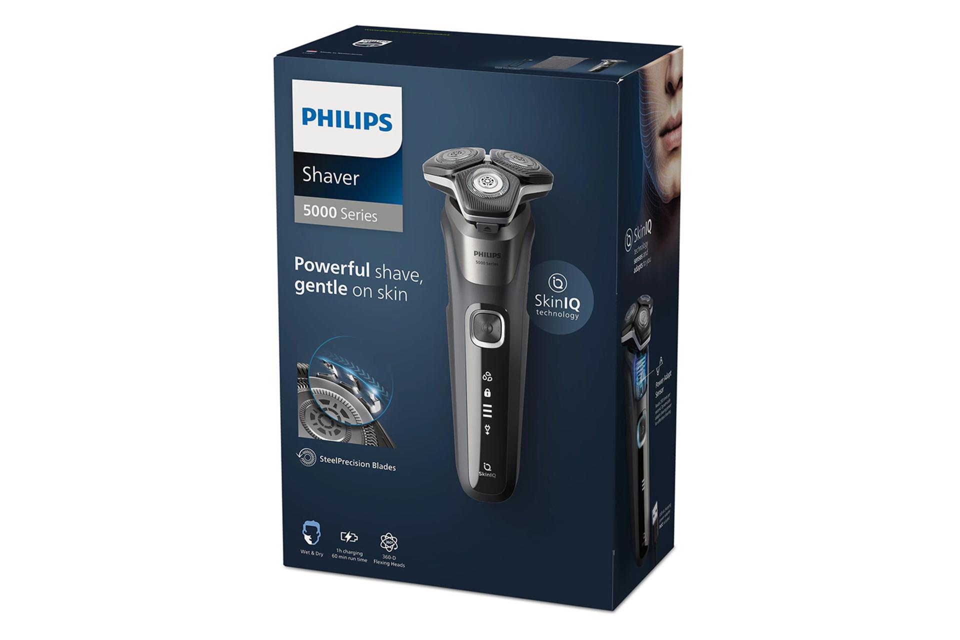 ماشین اصلاح و ریش تراش فیلیپس Philips S5887 جعبه و بسته بندی