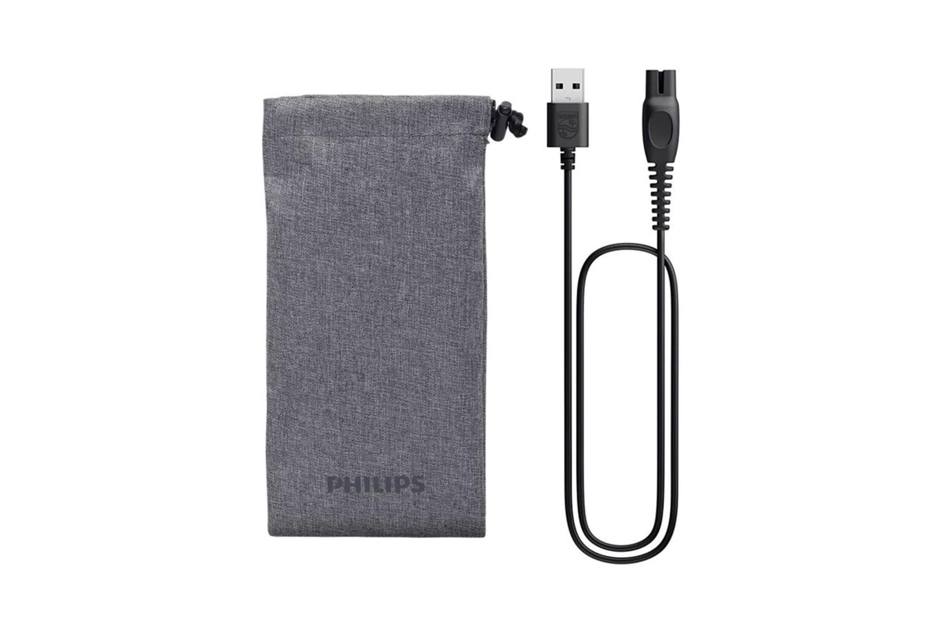ماشین اصلاح و ریش تراش فیلیپس Philips S5887 کیف و کابل USB